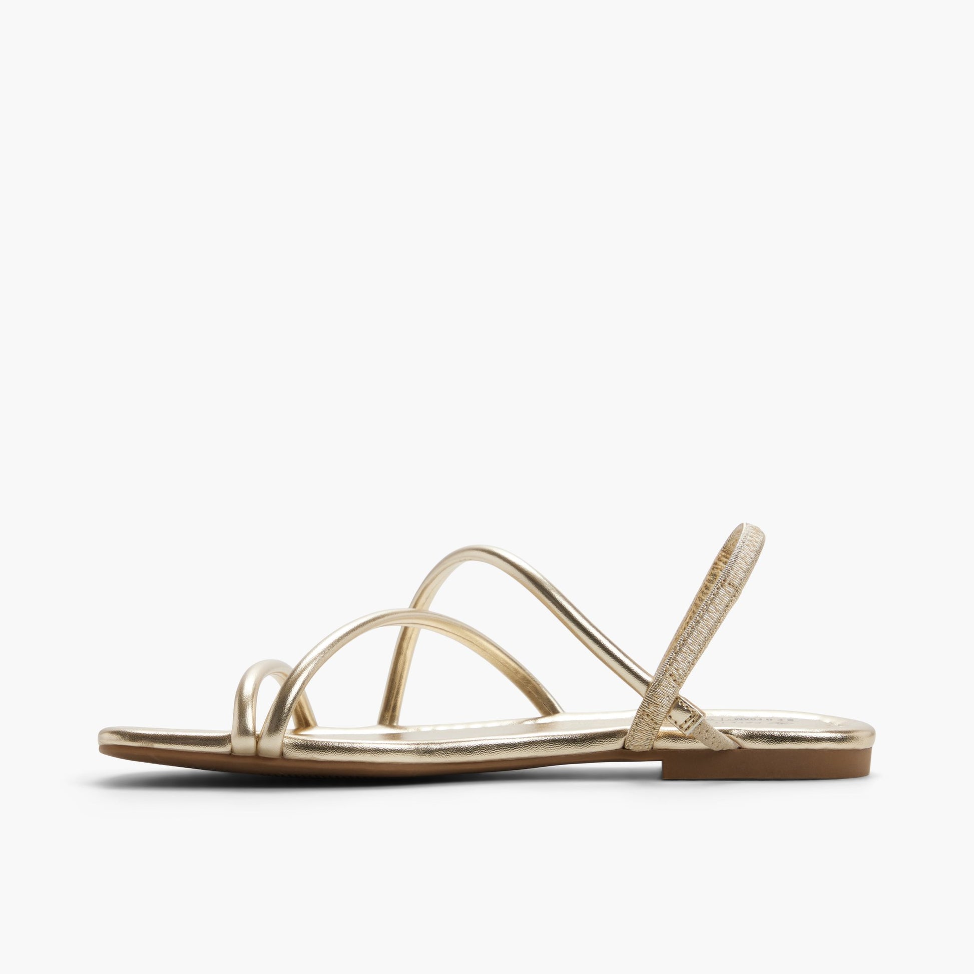 Test FR:Side view of Or Viira Sandales à brides