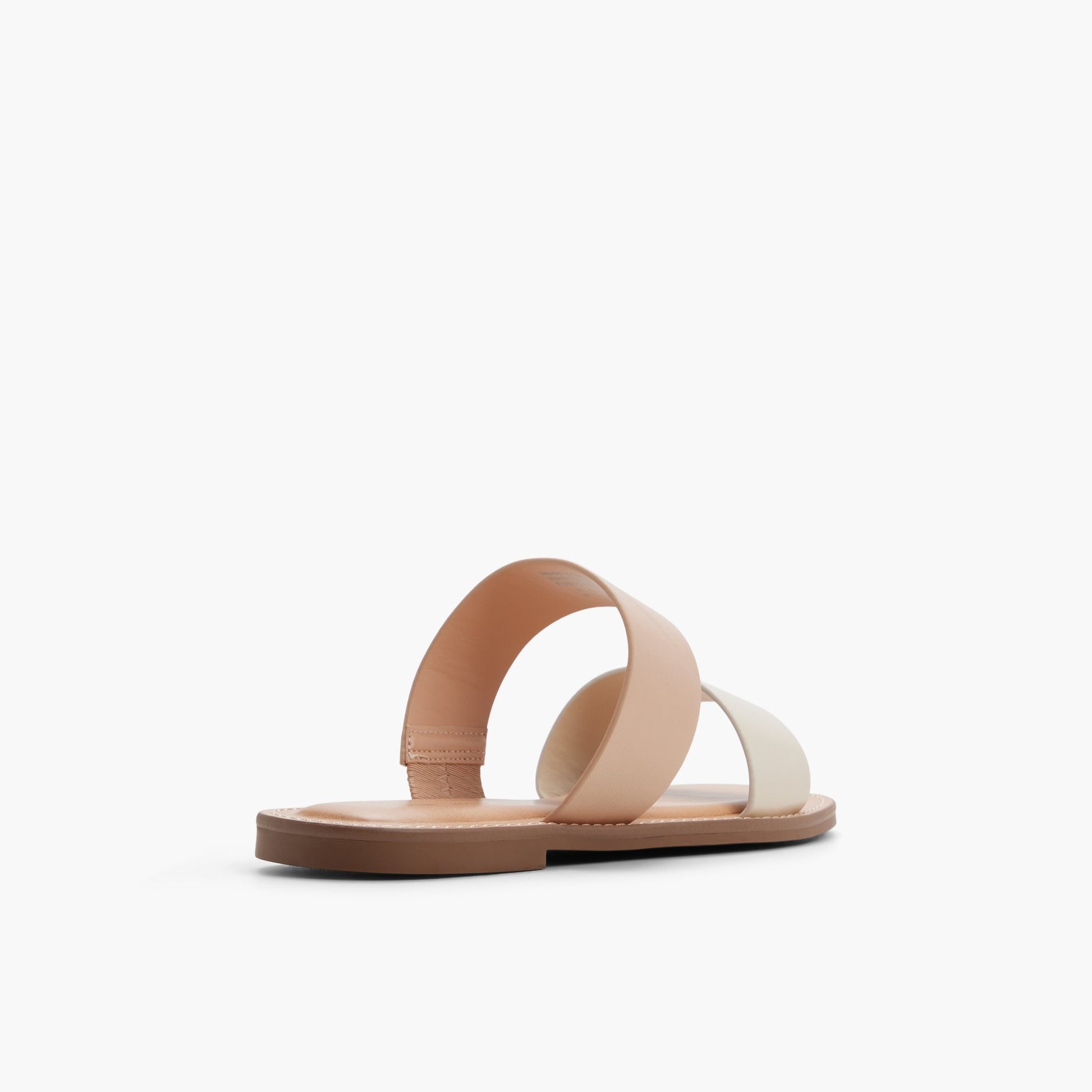 Three-quarter angle of Bone multi Mirae Sandals's back side