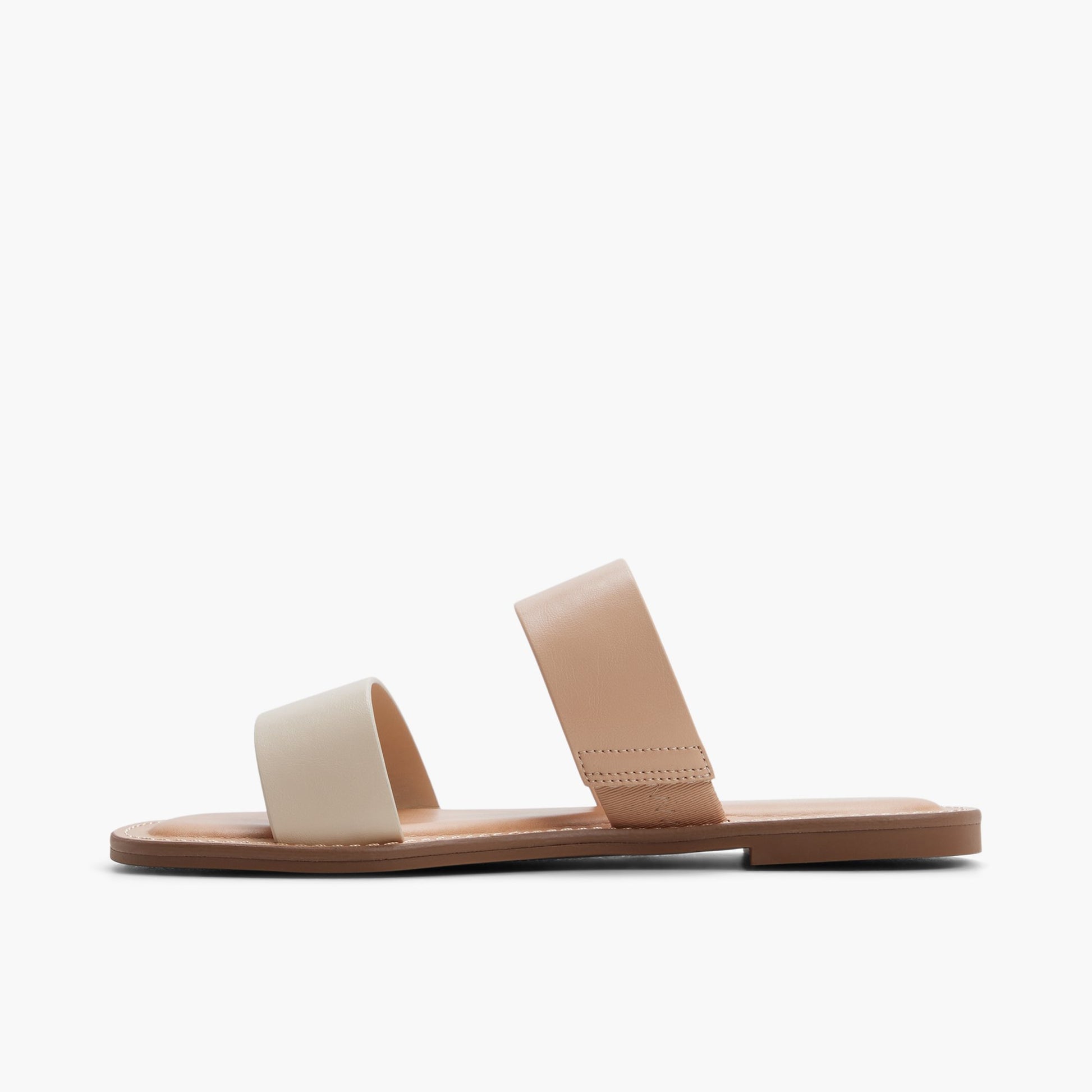 Side view of Bone multi Mirae Sandals