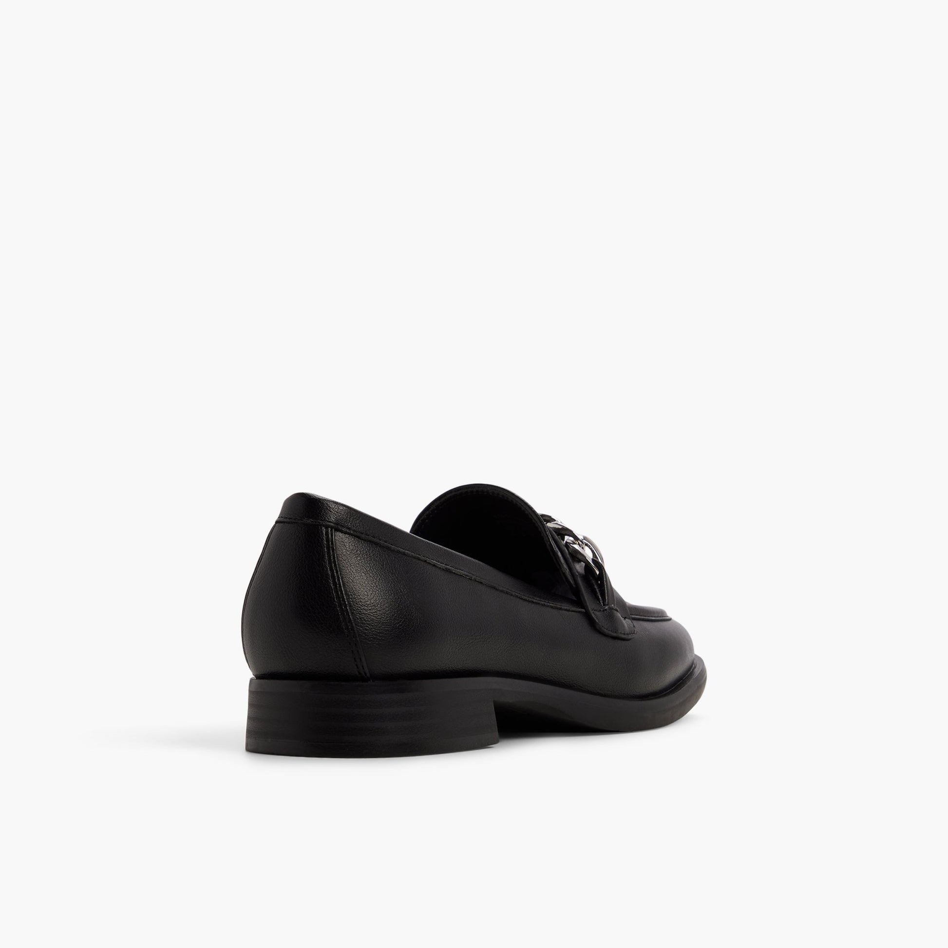 Three-quarter angle of Black Greysin Loafers's back side