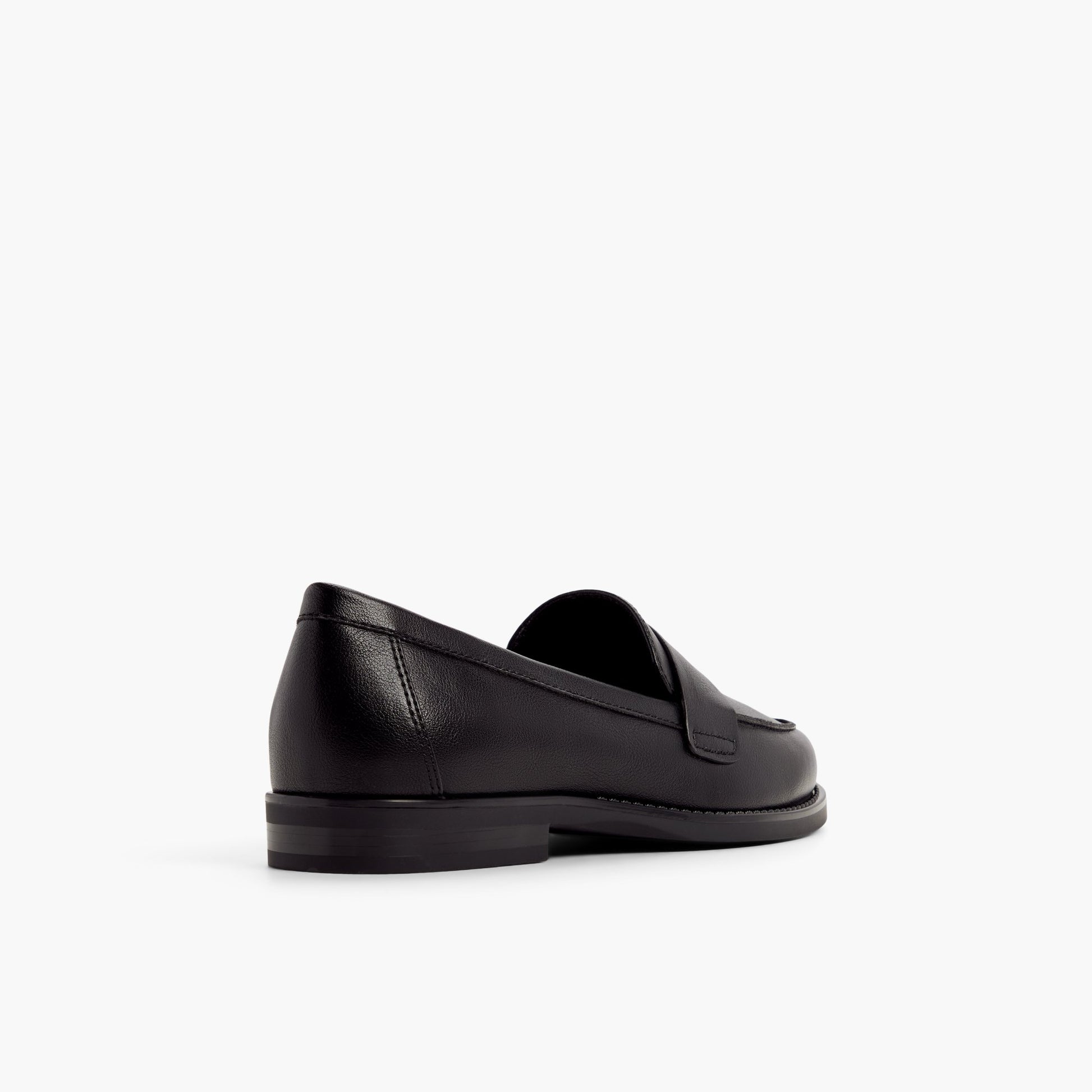 Three-quarter angle of Black Tressah Loafers's back side