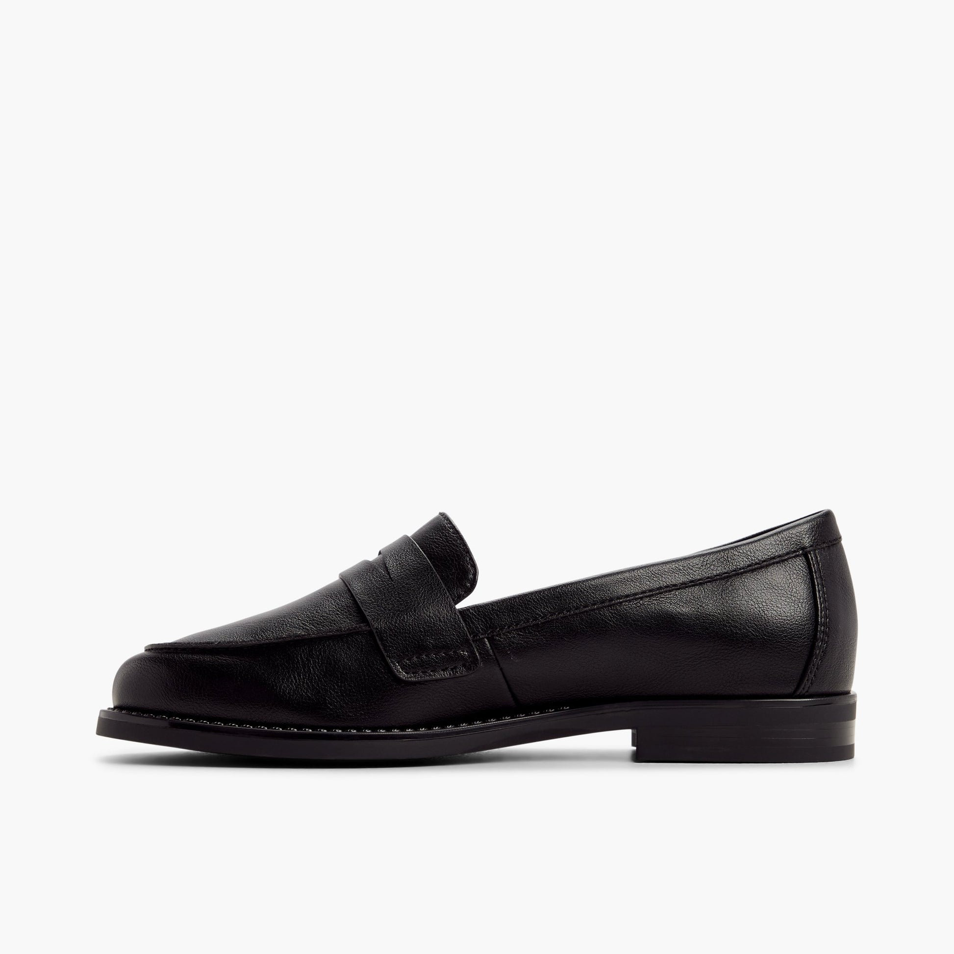 Side view of Black Tressah Loafers