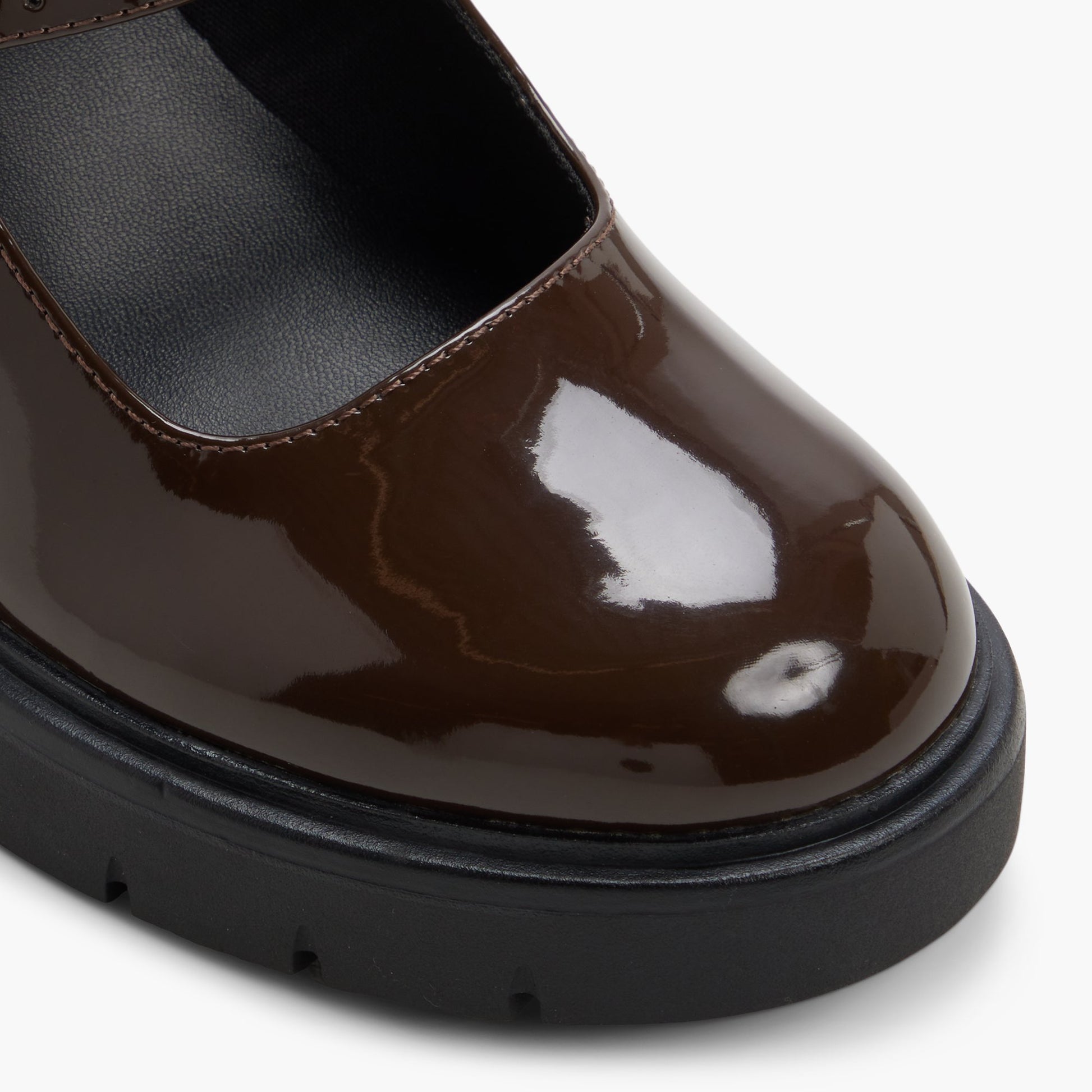 Close-up of the Dark brown Monai