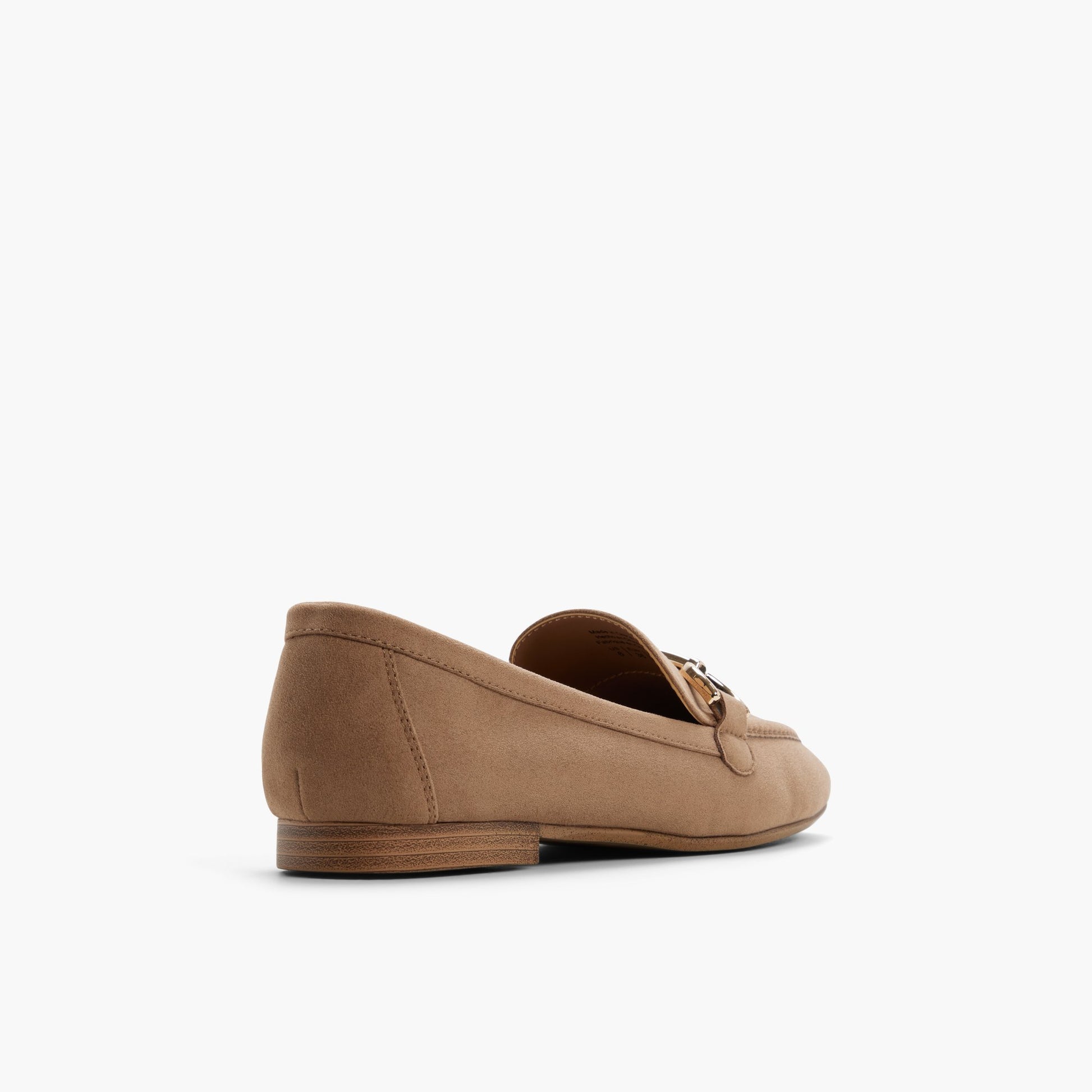 Three-quarter angle of Light brown Dorra Loafers's back side