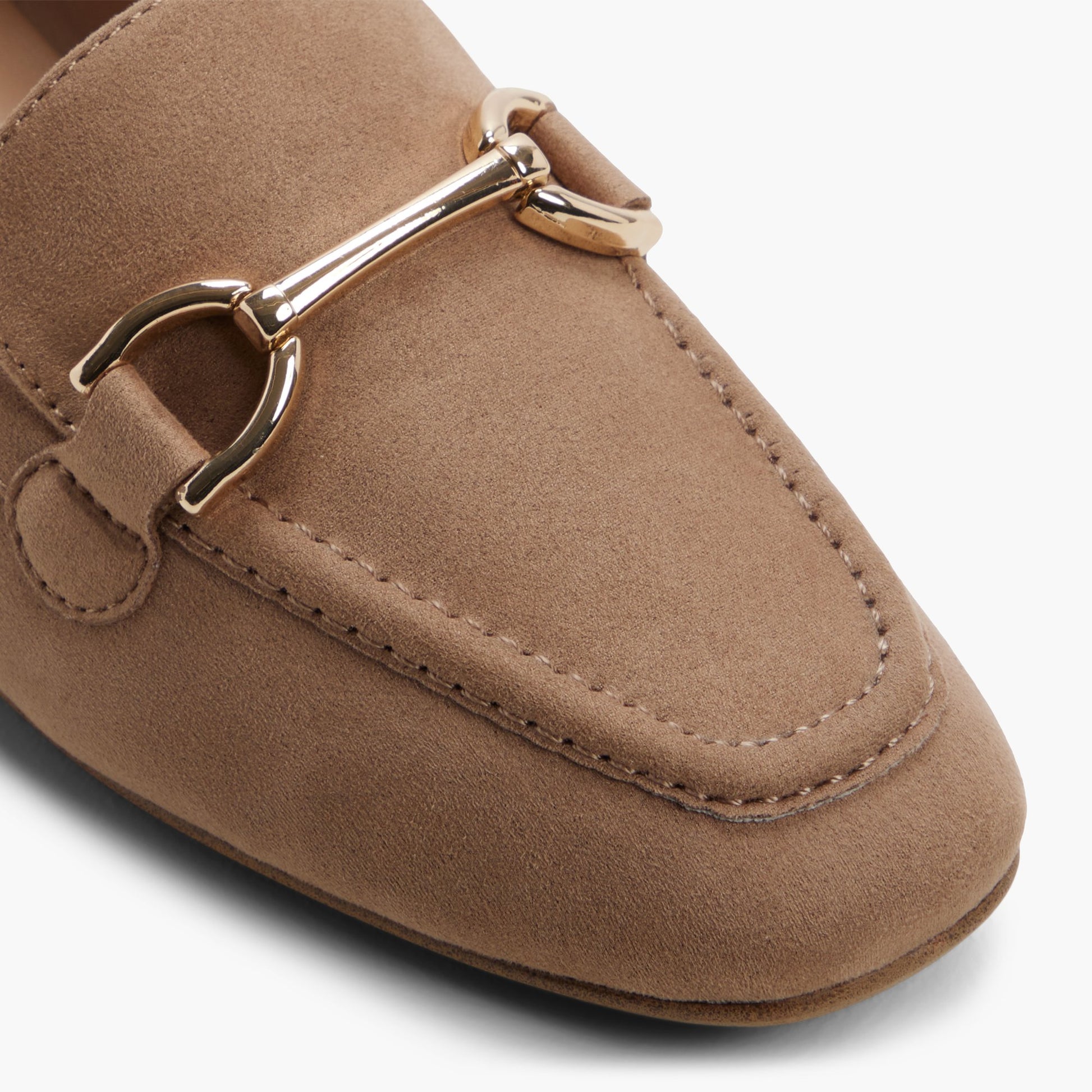 Close-up of the Light brown Dorra Loafers