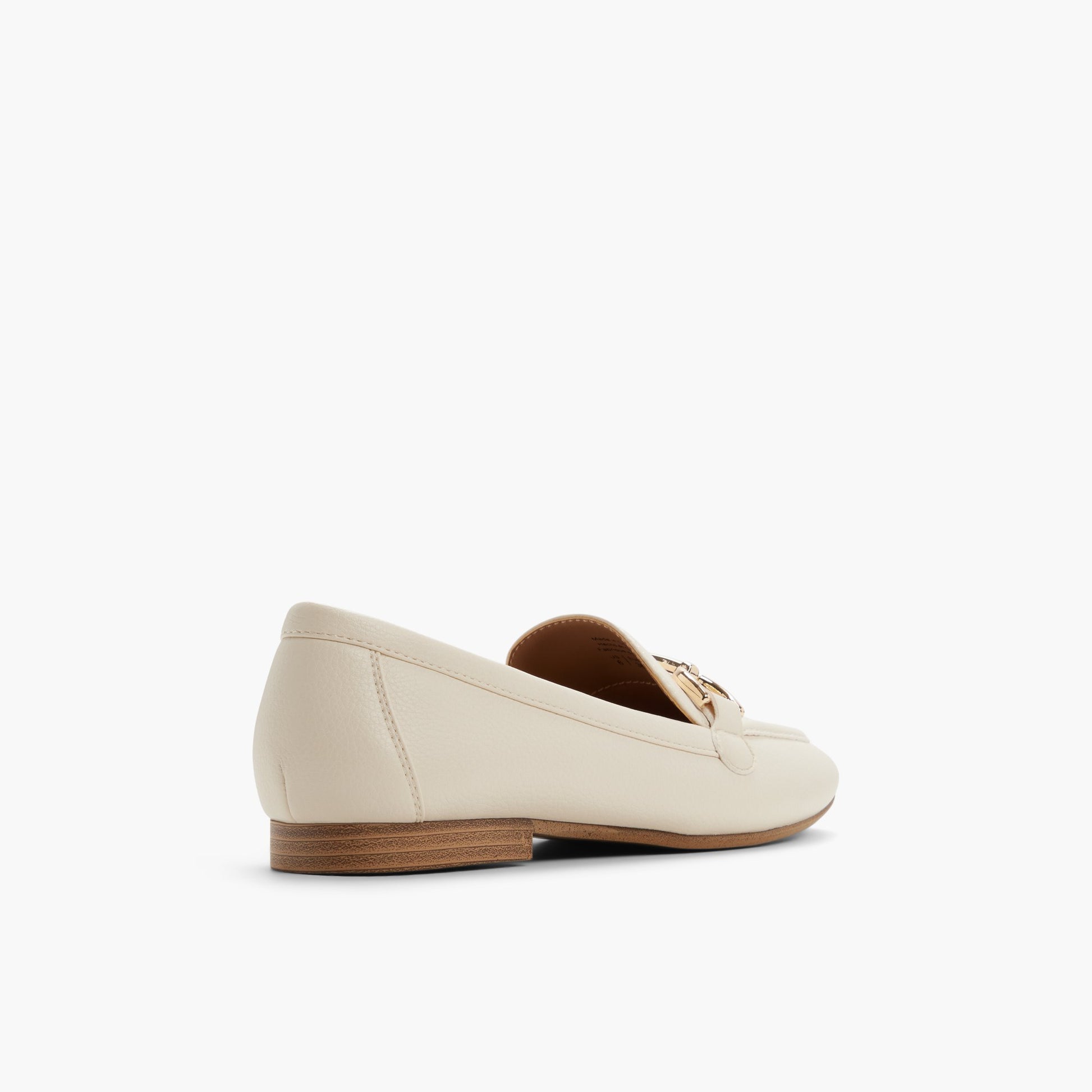 Three-quarter angle of Ice Dorra Loafers's back side