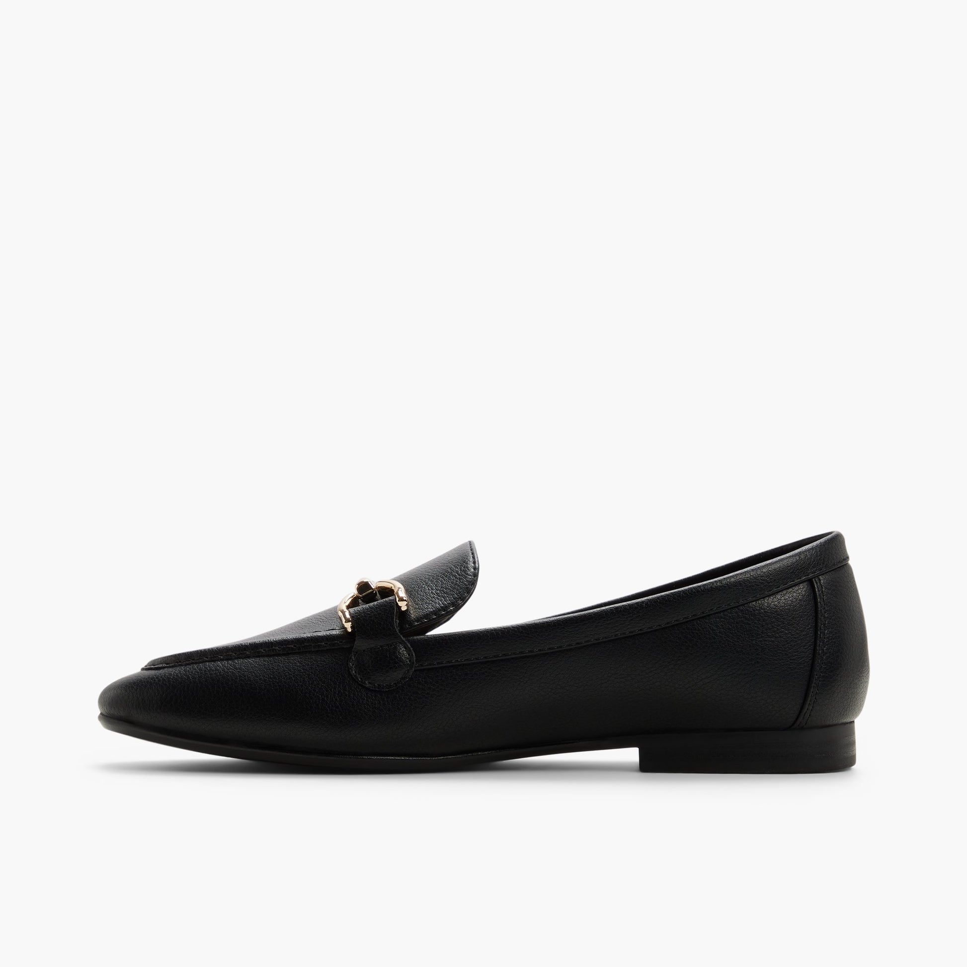 Side view of Black Dorra Loafers