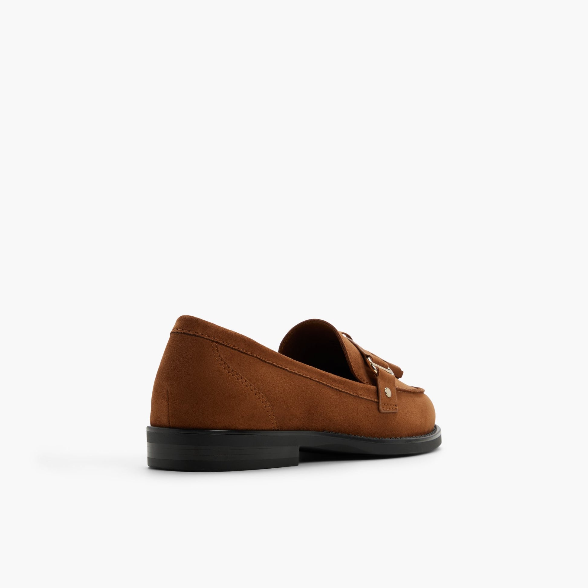 Three-quarter angle of Cognac Attina Loafers's back side