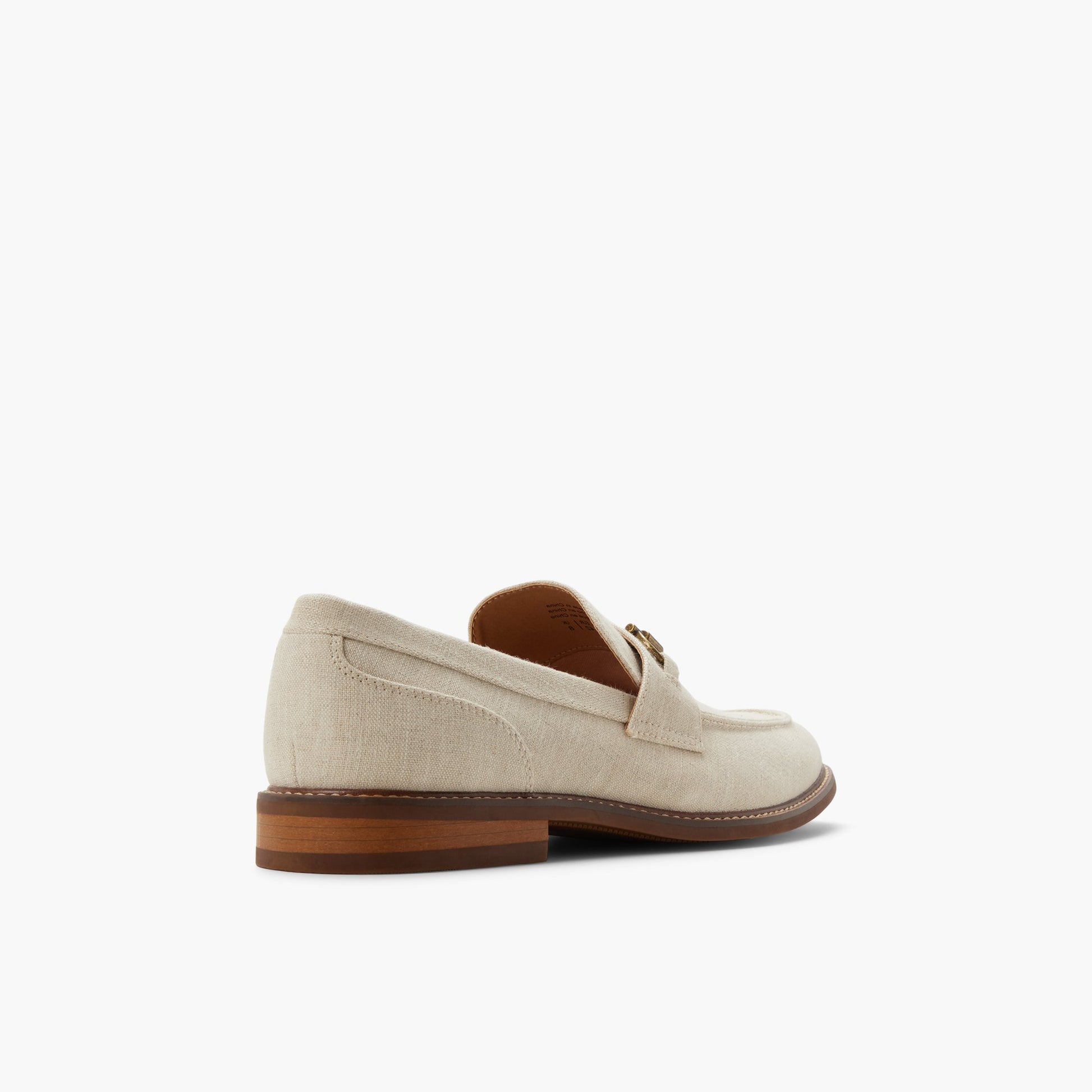 Three-quarter angle of Bone Portola Loafers's back side