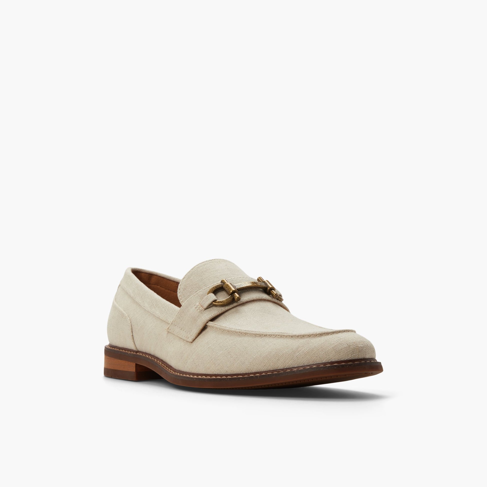 Three-quarter angle of Bone Portola Loafers's front side