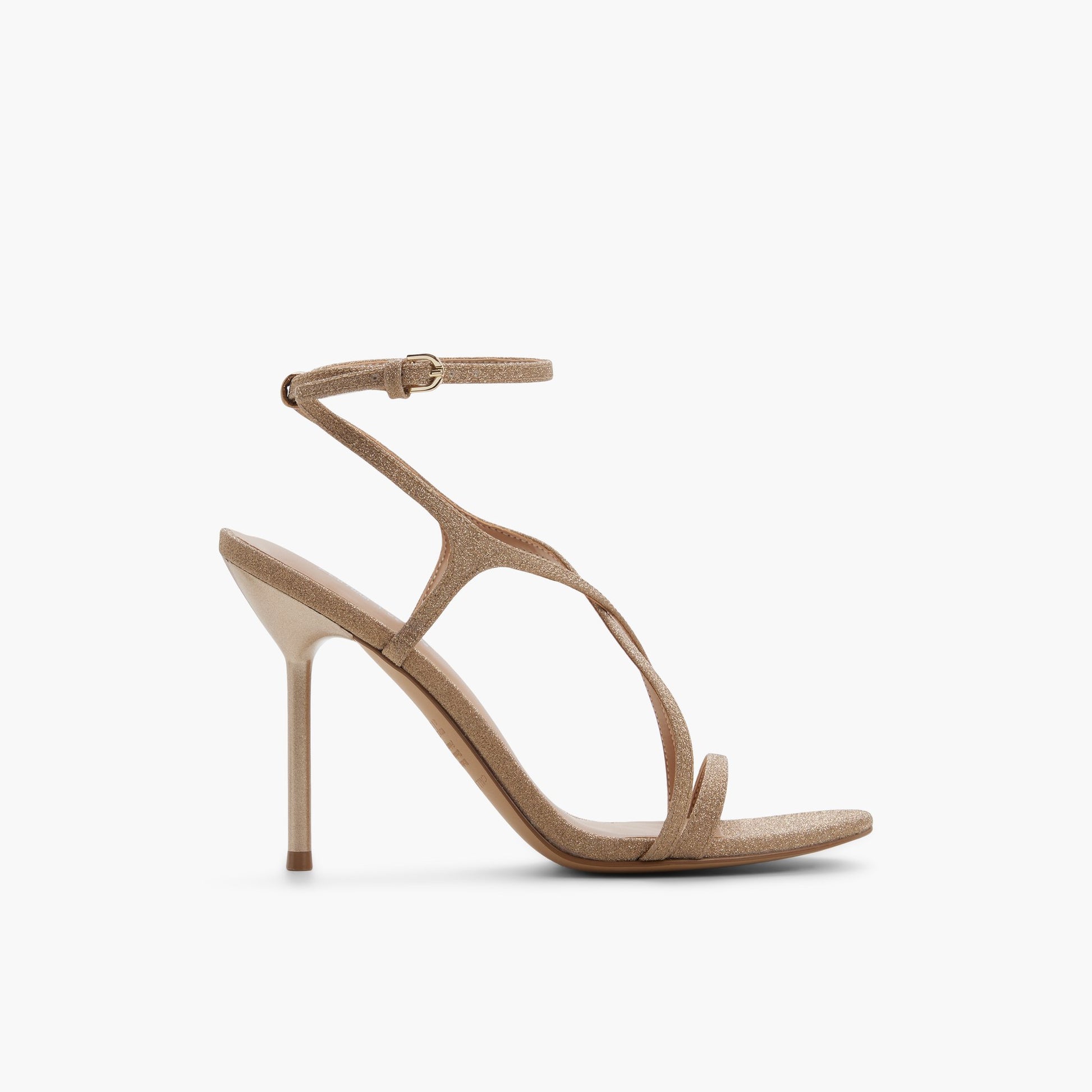 Vue principale de Bronze Nalanii Sandales à talons haut pour Femmes