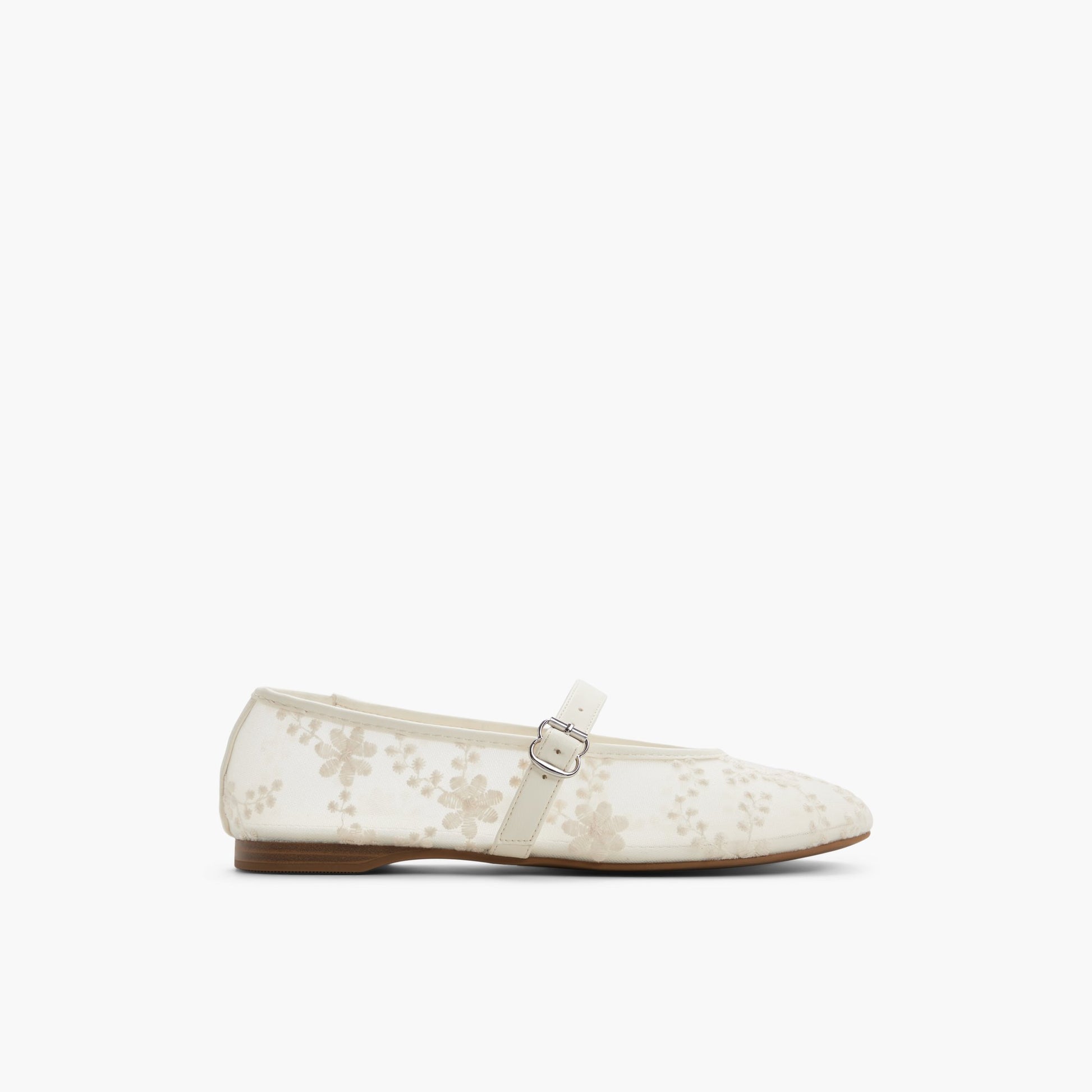 Test FR:Main View of Autre Blanc Elyiaa Ballerines Mary Janes en mesh for Femmes