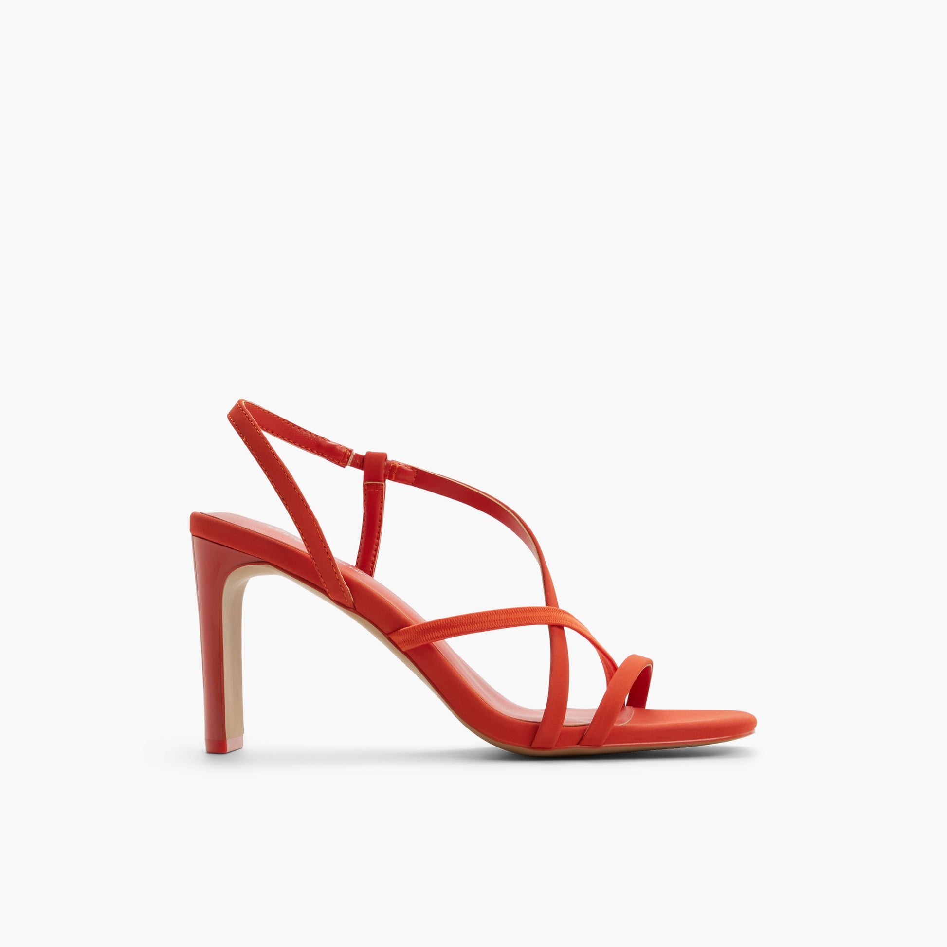 Vue principale de Orange Jayaa Sandales à talons haut pour Femmes