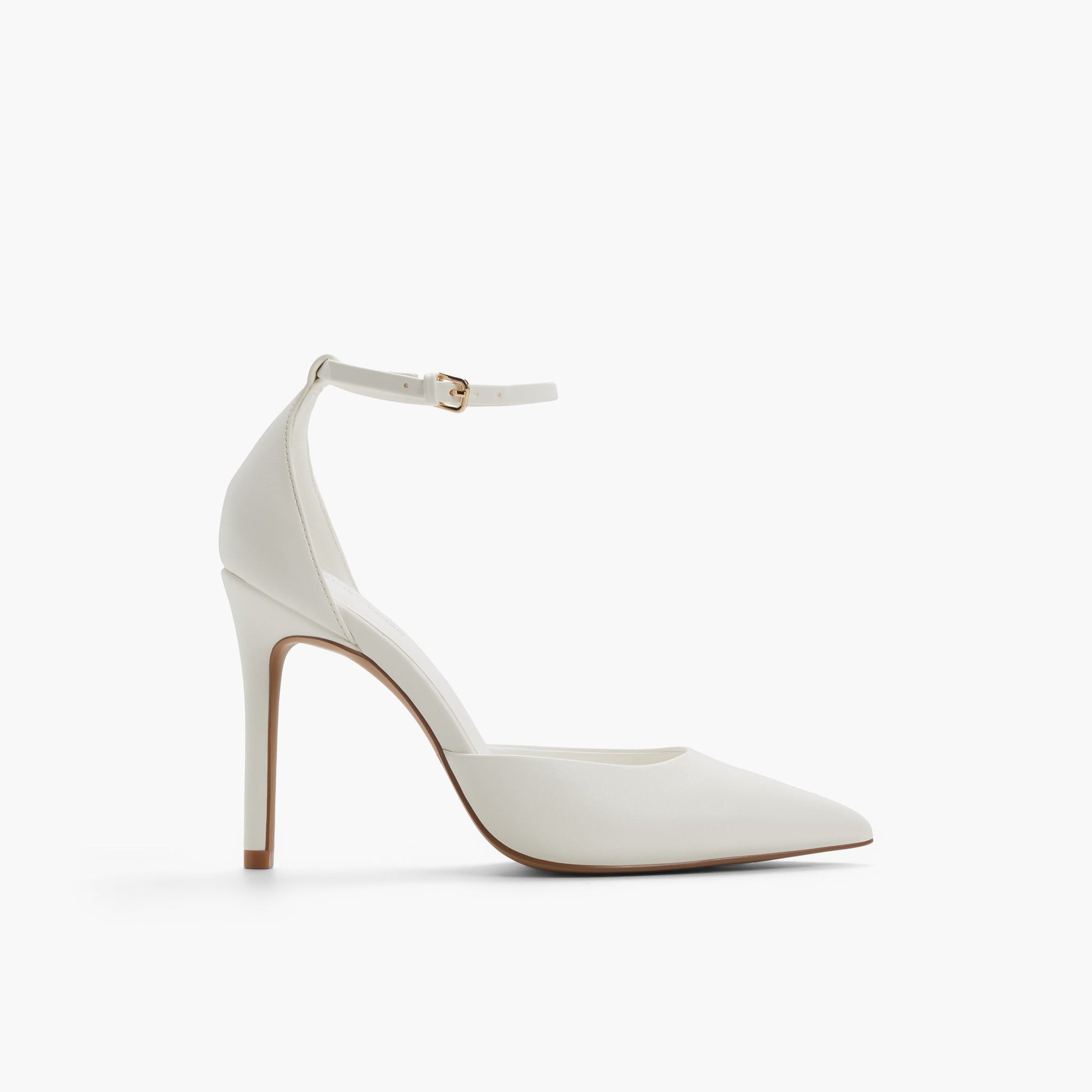 Main View of White Surii High Heel Pumps for Womens