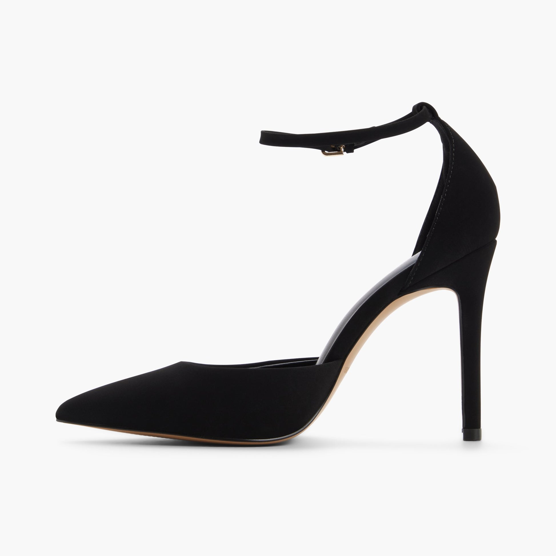 Vue latérale de Noir Surii Escarpins à talons hauts