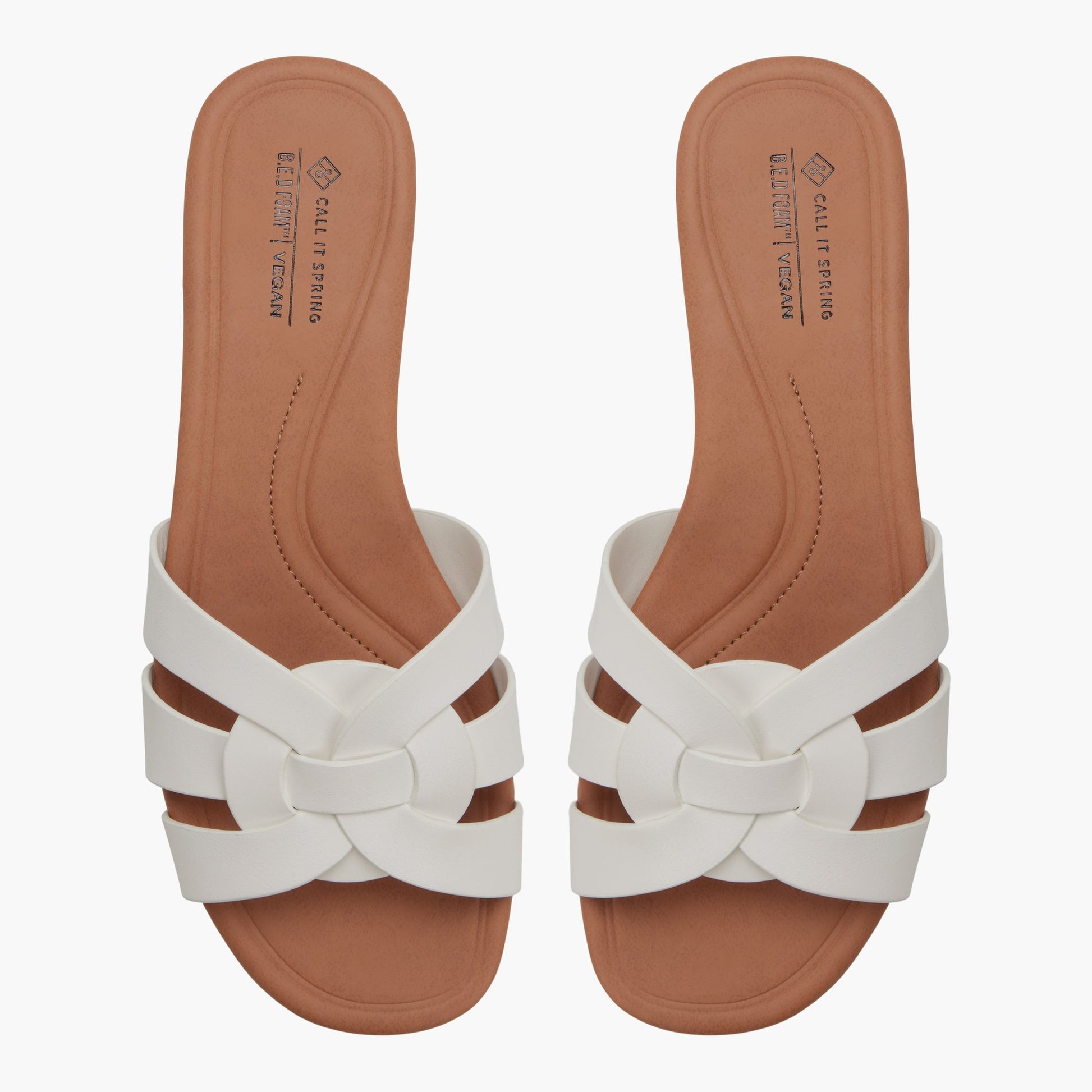 Test FR:Top-down view of the Blanc Allee Claquettes