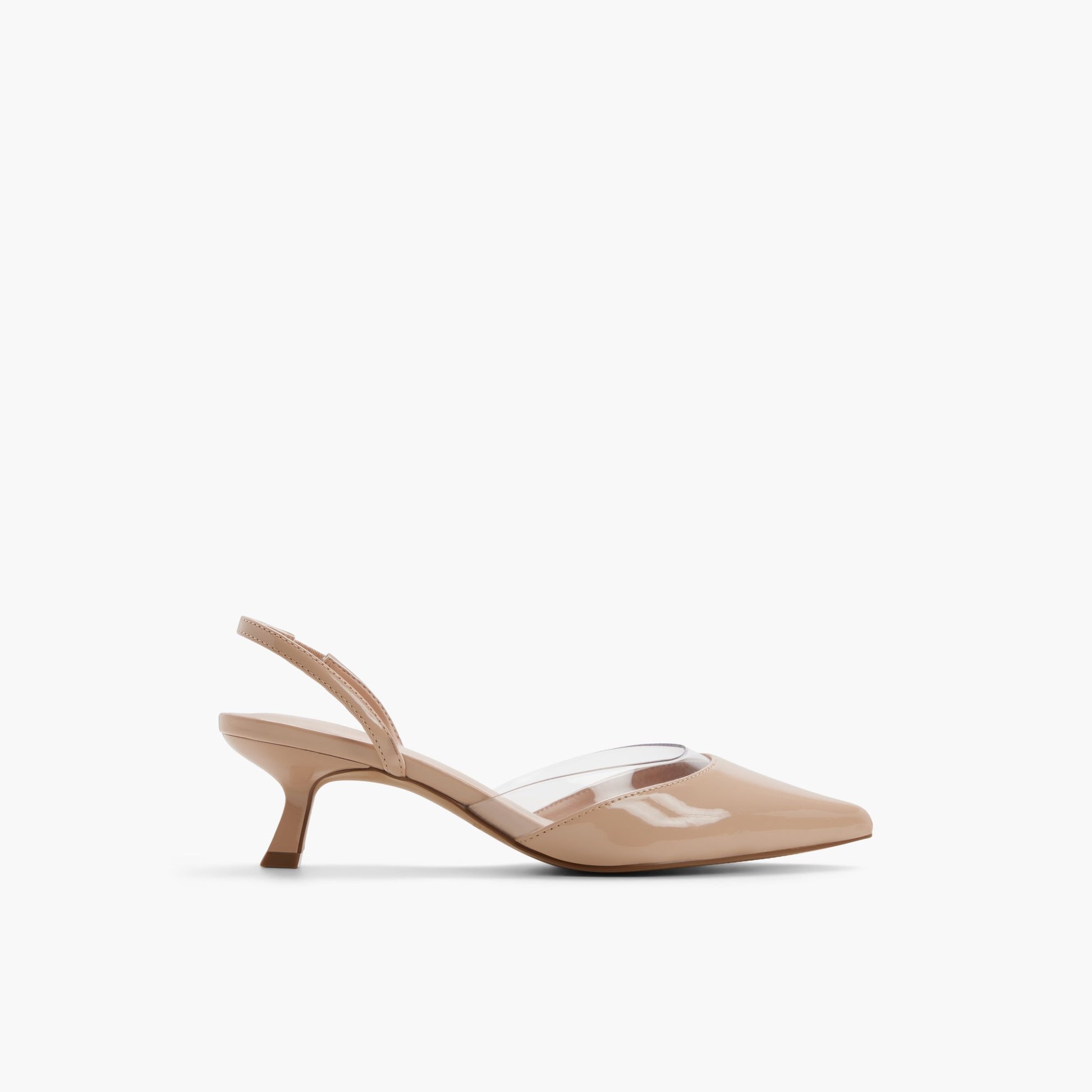 Vue principale de Beige Krystah Talons chaton à bride arrière pour Femmes
