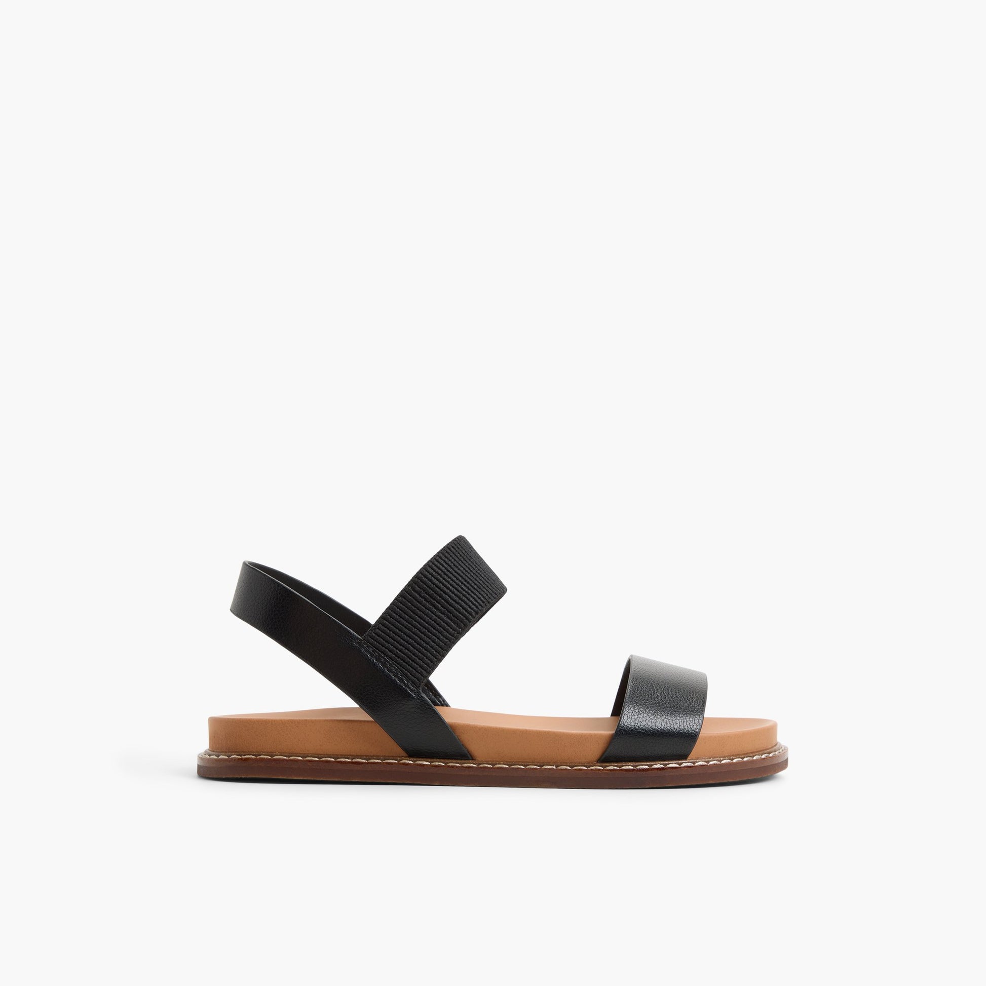 Test FR:Main View of Noir Avaria Sandales for Femmes