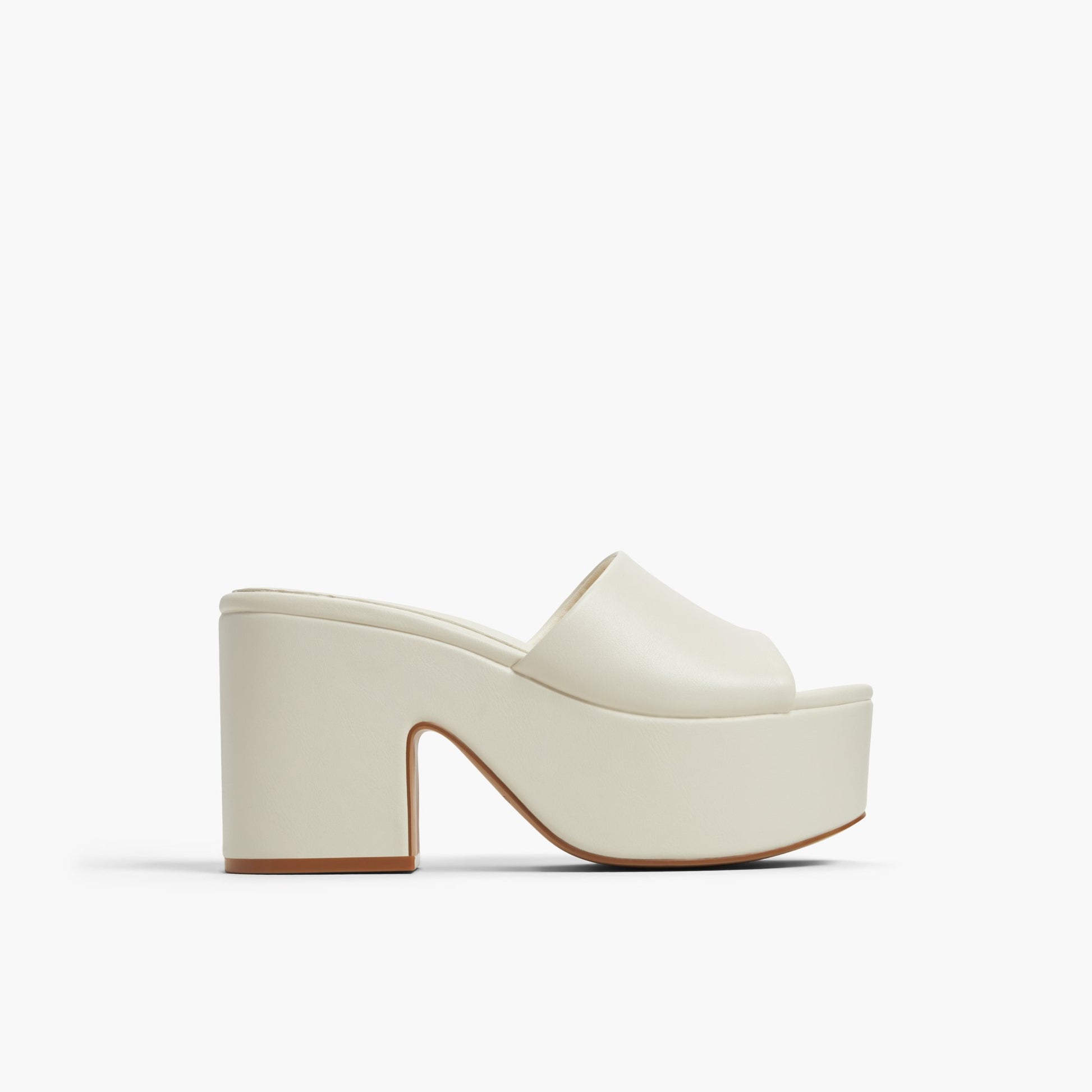 Main View of Ice Valerriaa Platform Mules for Womens