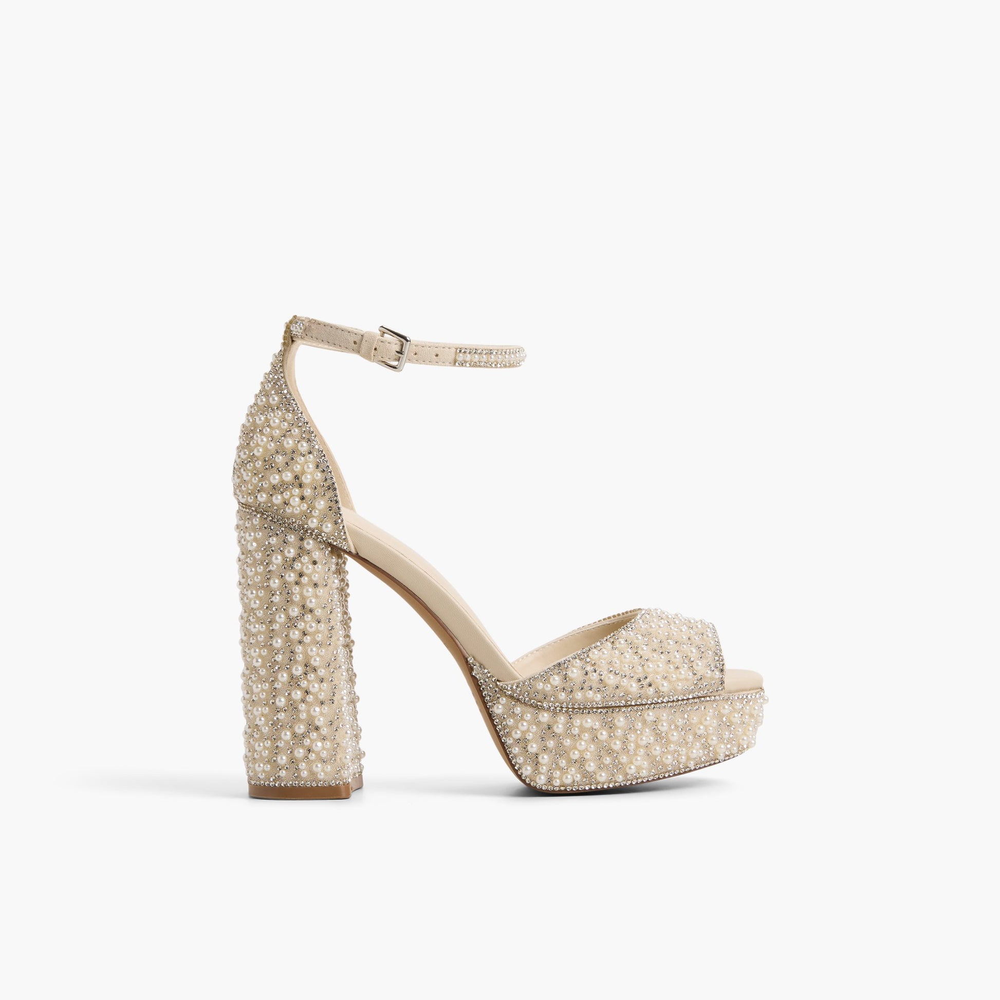 Test FR:Main View of Glace Domminique Sandales à plateforme for Femmes