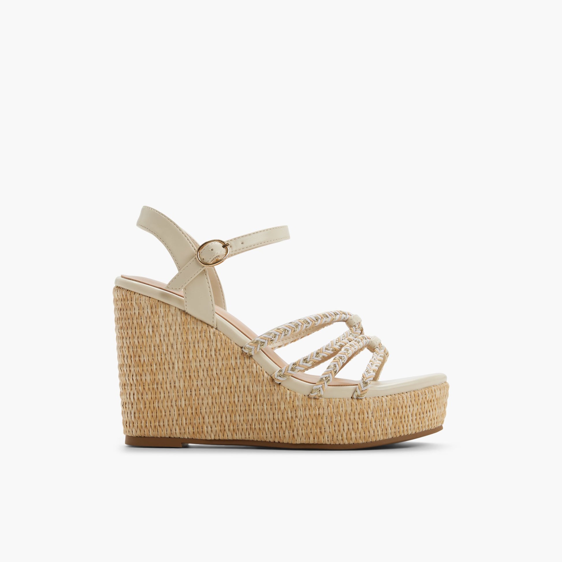 Main View of Other beige Kaylya Wedge Sandals for Womens
