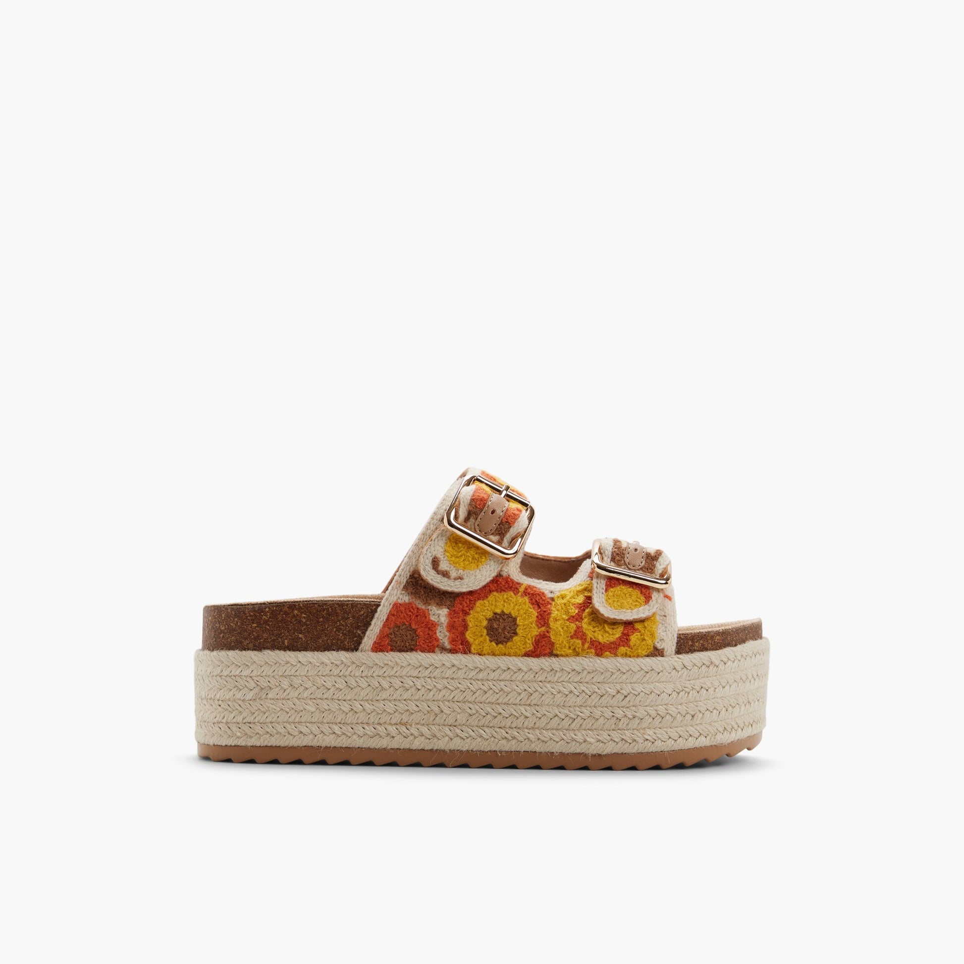 Main View of Yellow multi Tropicall  for Womens