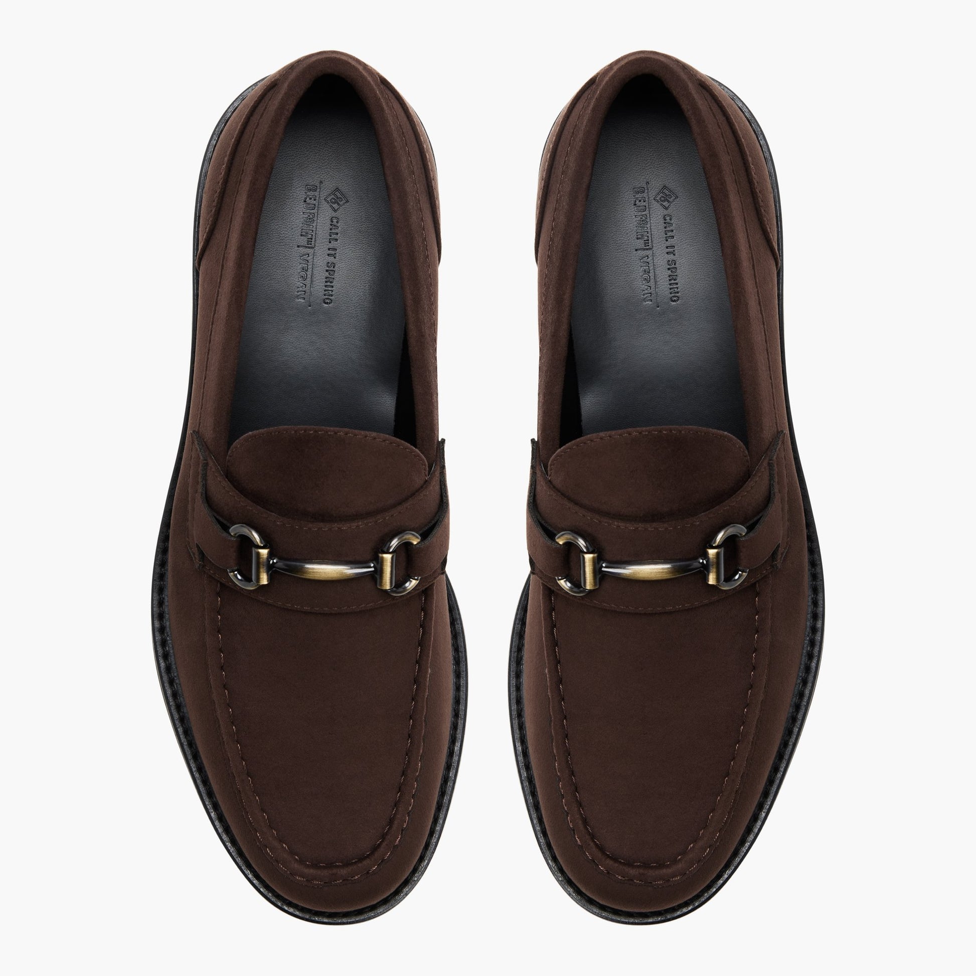 Test FR:Top-down view of the Marron Foncé Glenwood Flâneurs