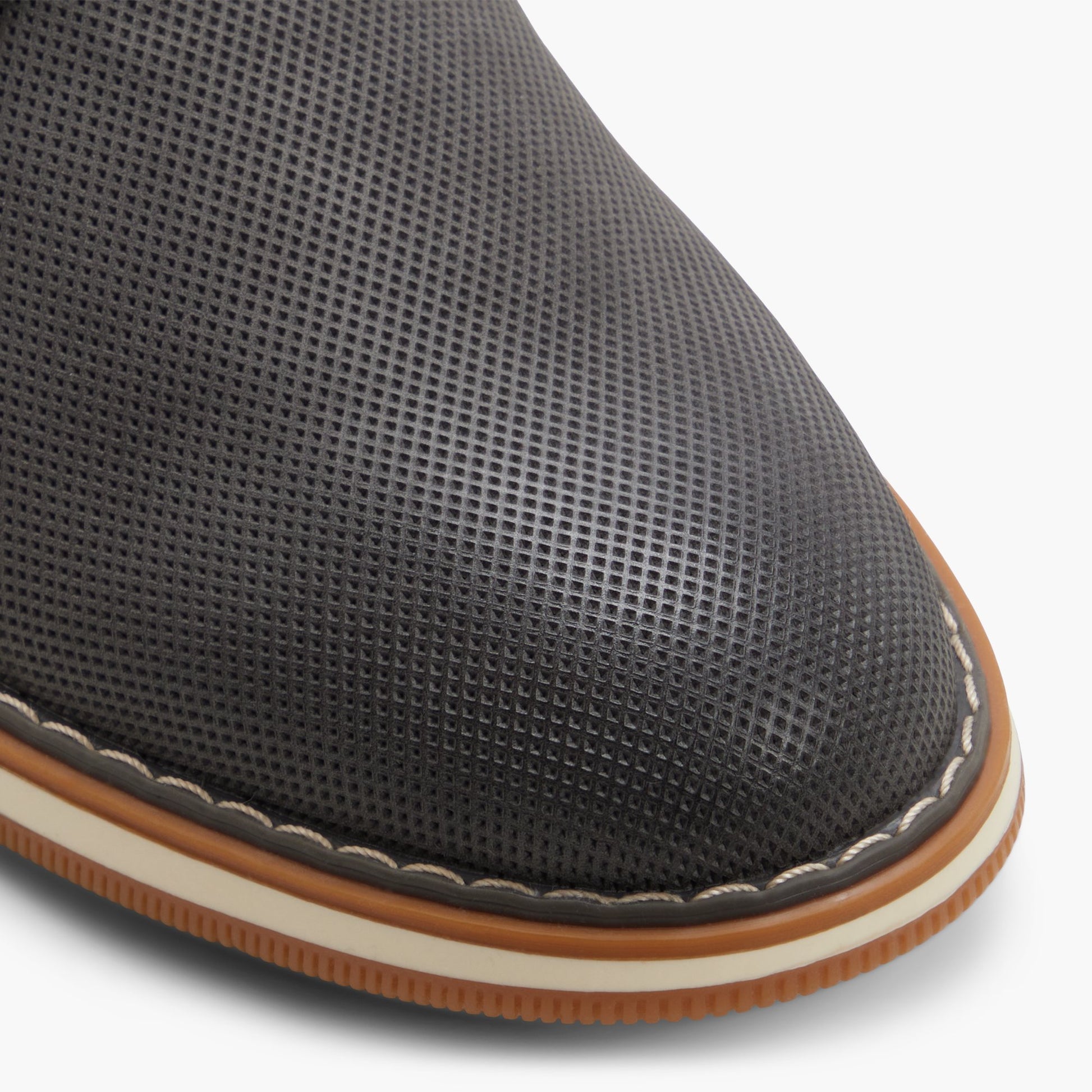 Close-up of the Grey Bellis Derby Shoes