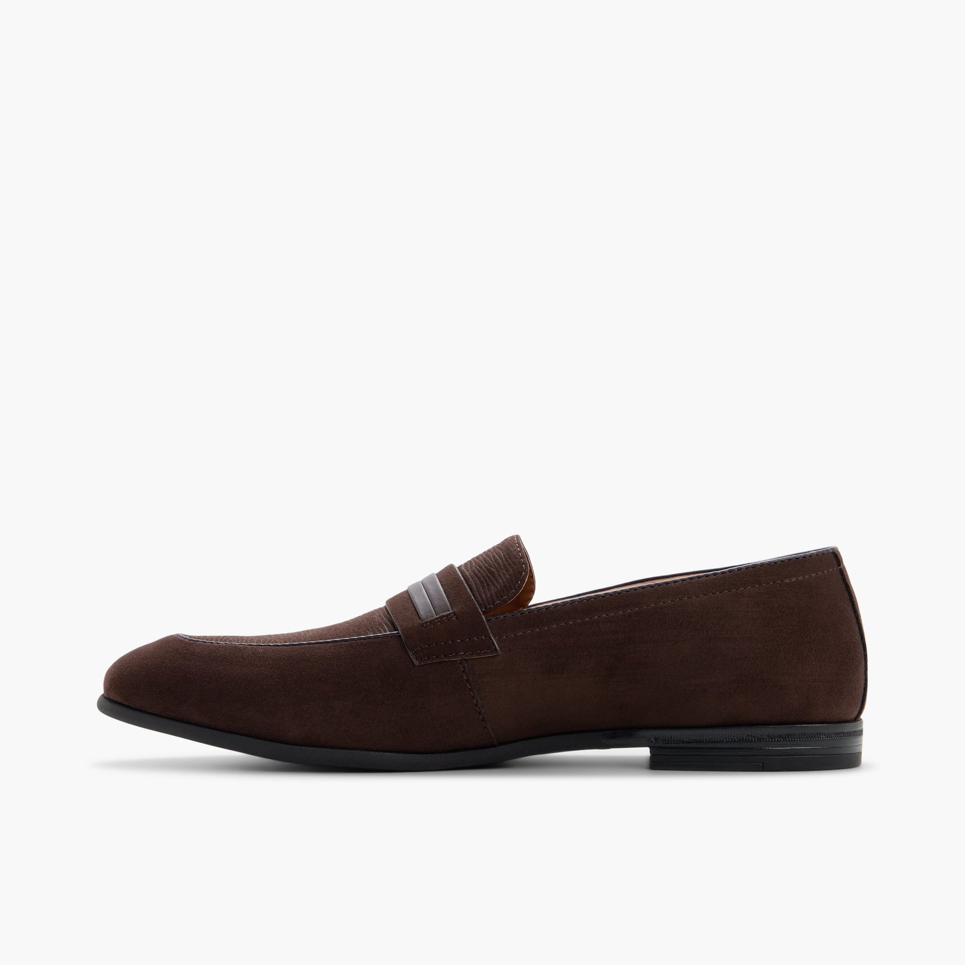 Side view of Brown Rexford Loafers