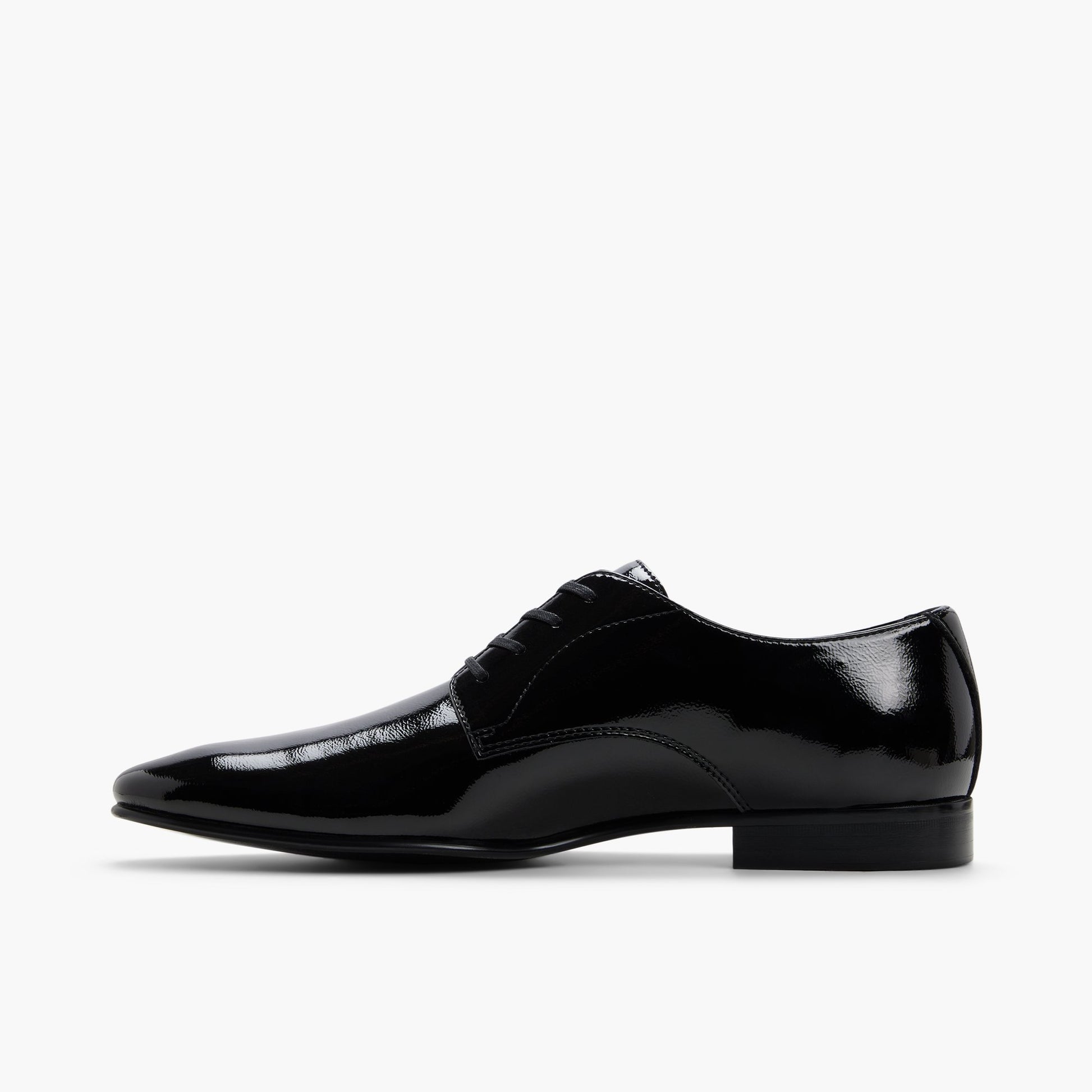 Side view of Other black Dartmouth Derby Shoes