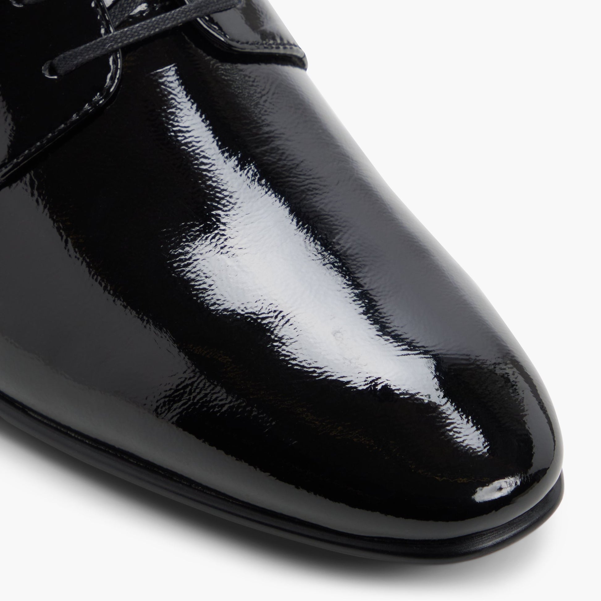 Close-up of the Other black Dartmouth Derby Shoes
