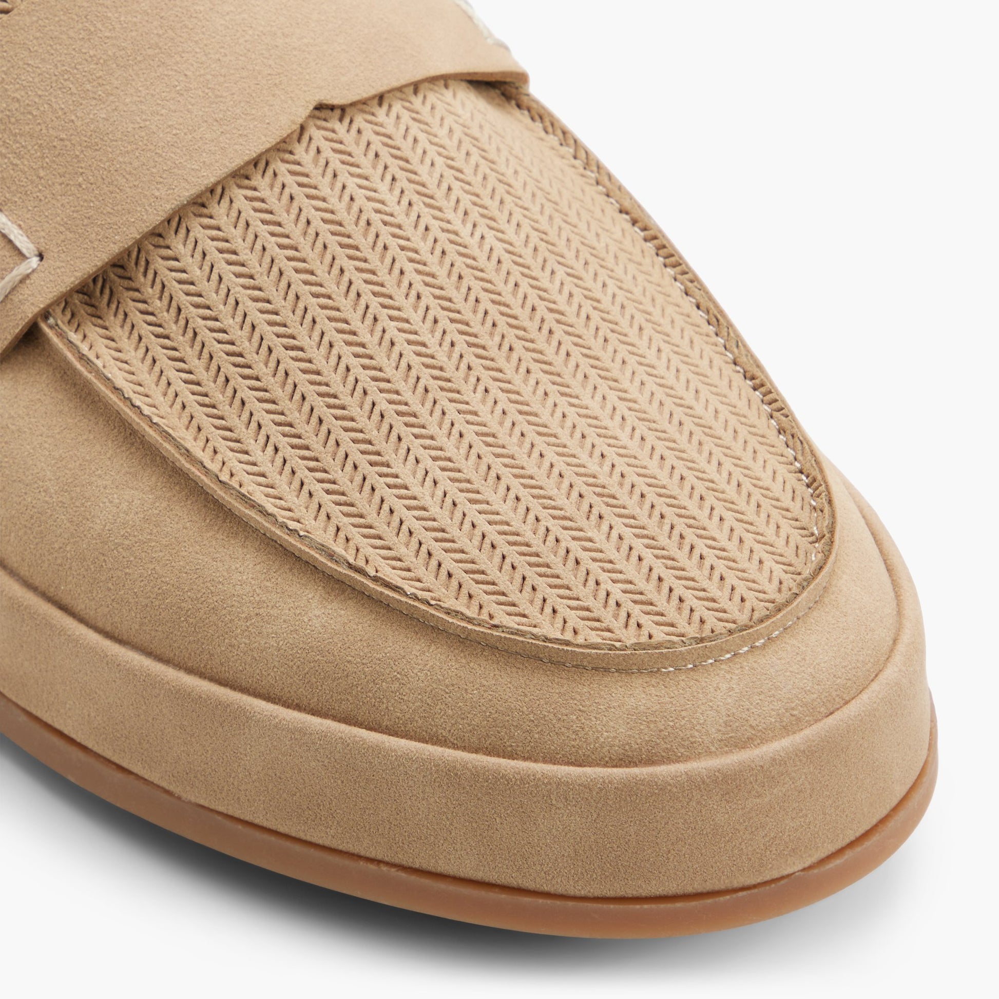 Close-up of the Sand Arroyo Loafers
