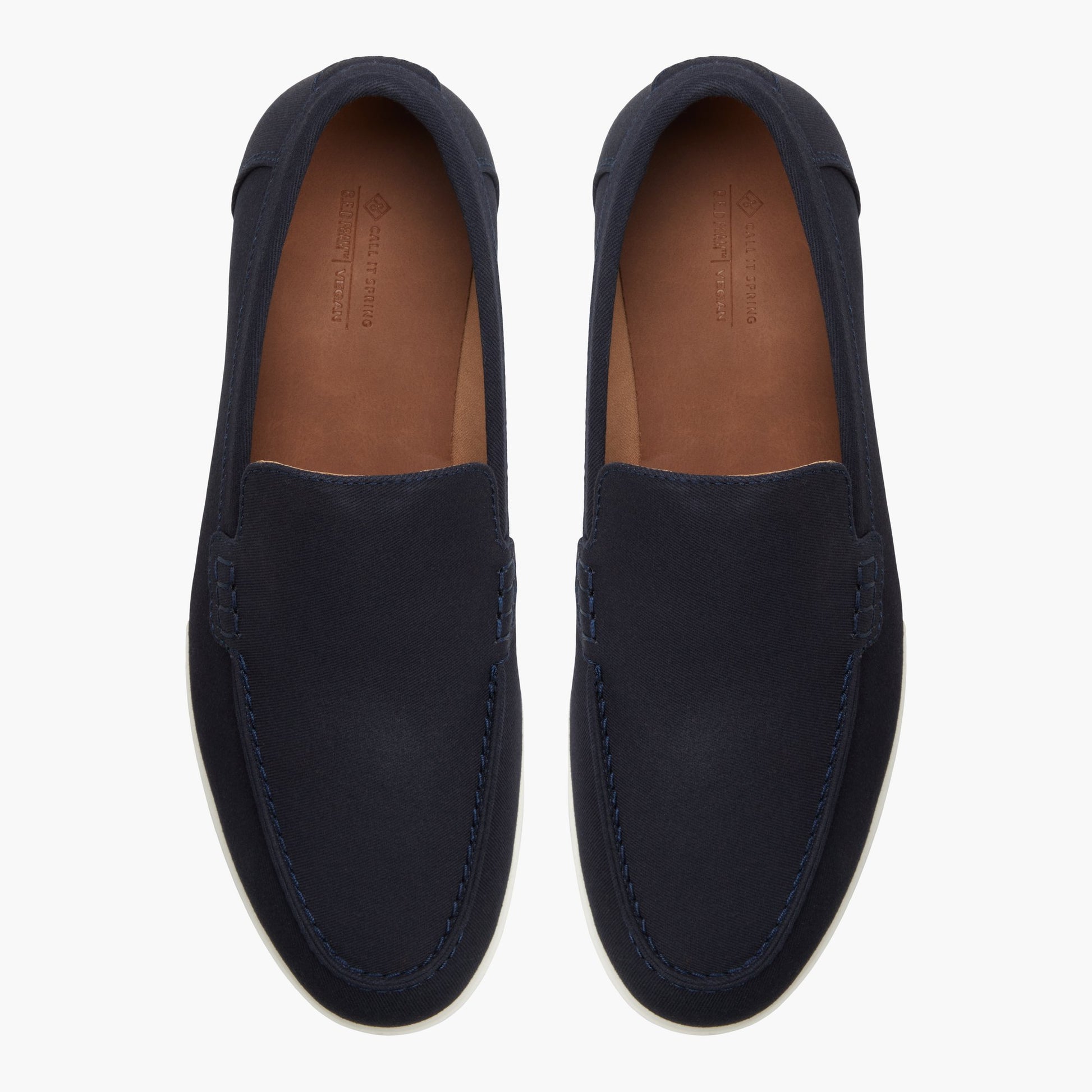 Top-down view of the Navy Maravista Loafers