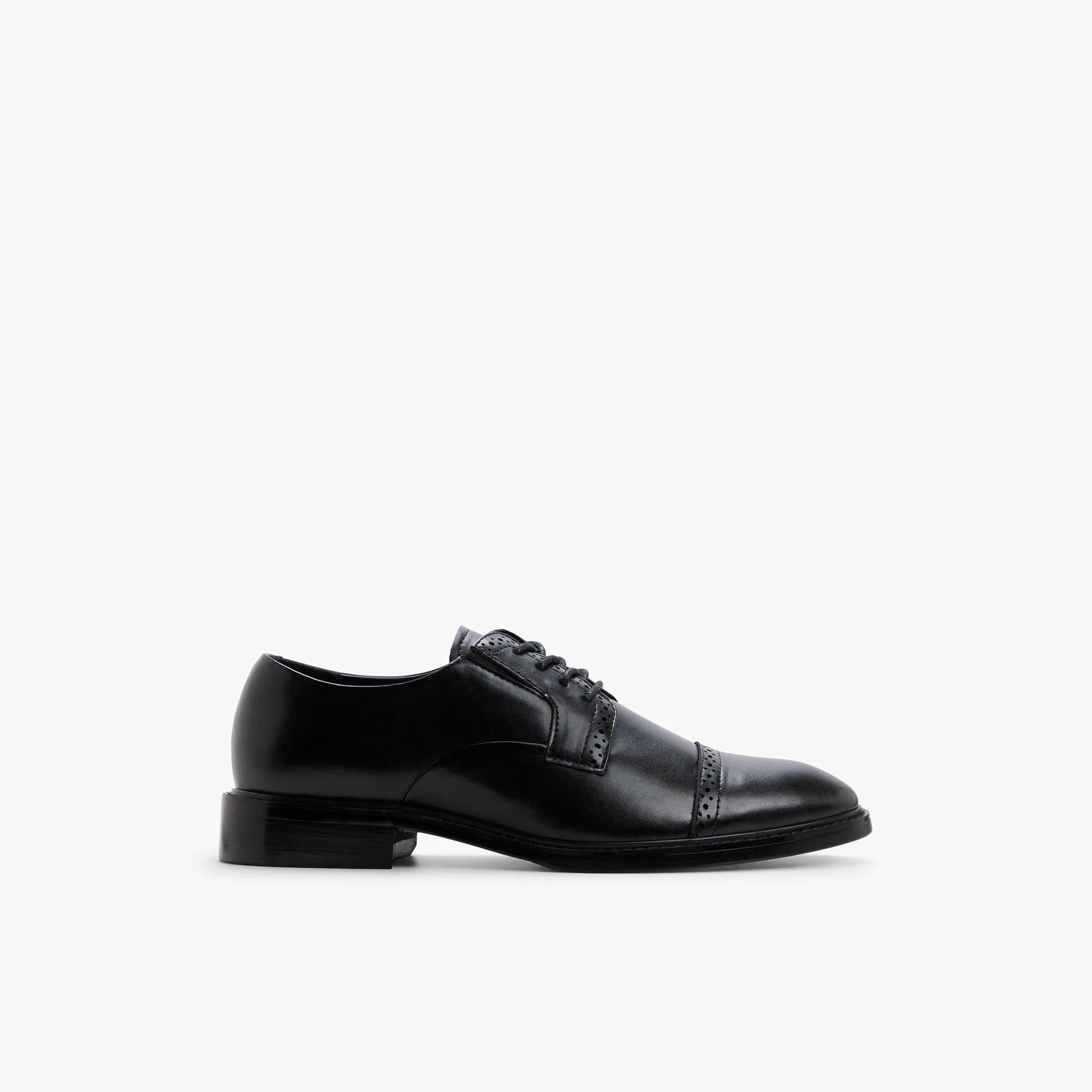 Test FR:Main View of Noir Demorris Chaussures derby for Hommes