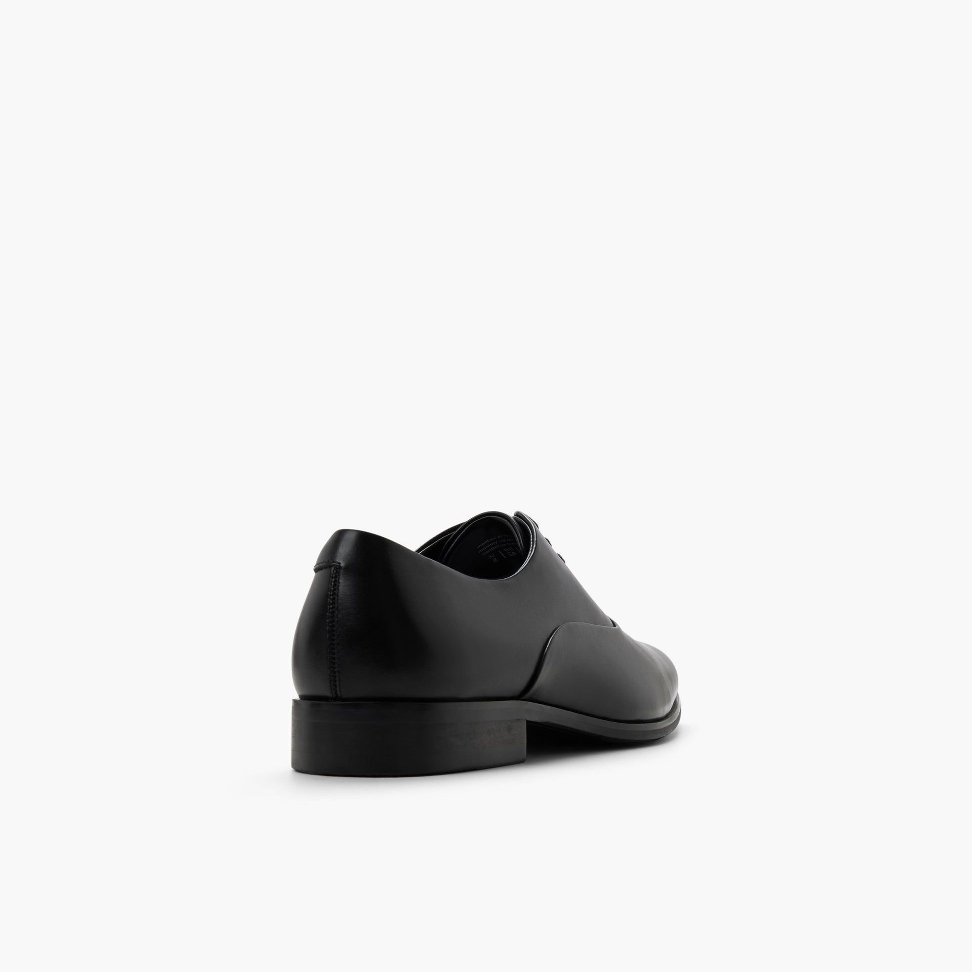 Three-quarter angle of Black Singleton_h Oxford Shoes's back side
