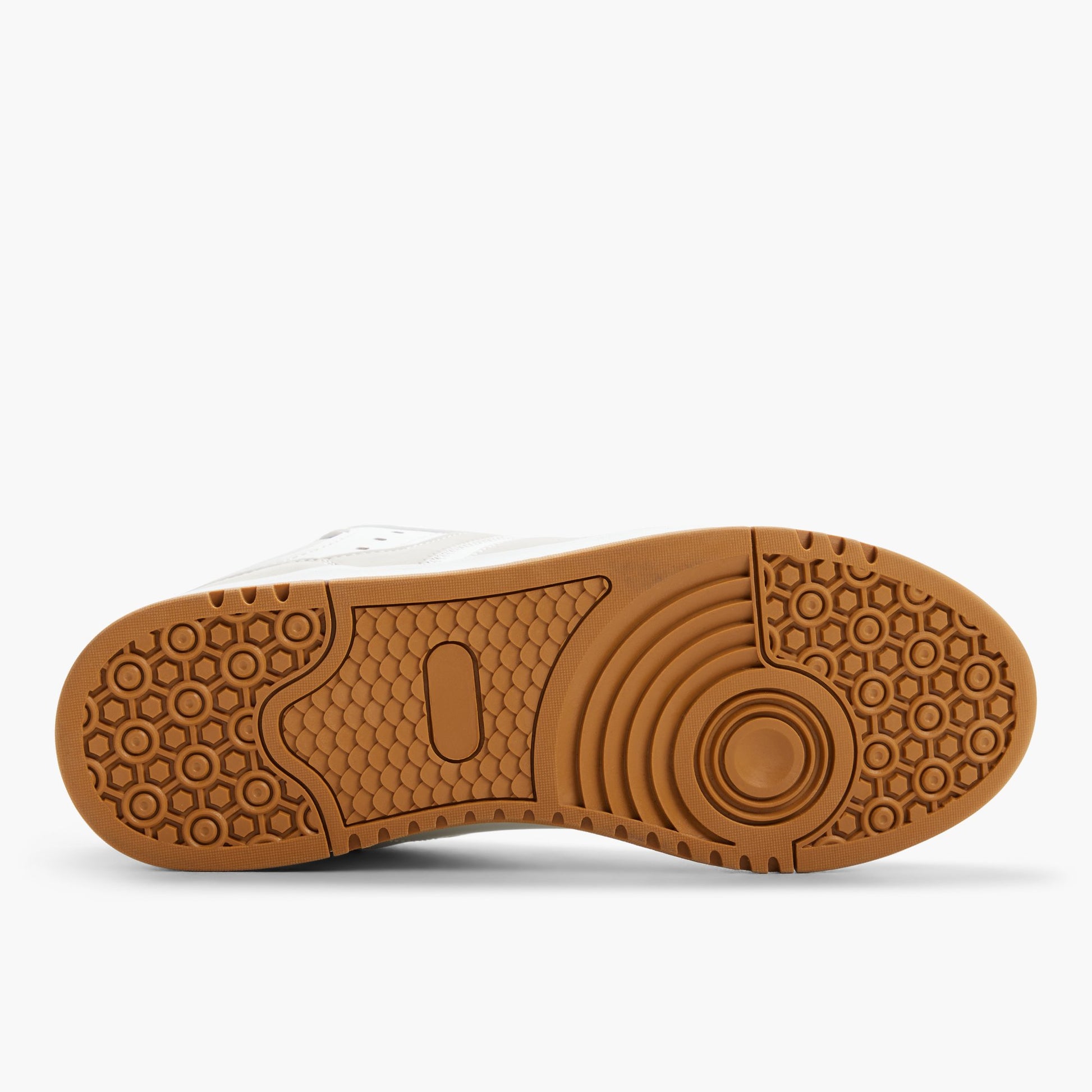 View of White Sheffey Low-Top Sneakers's sole