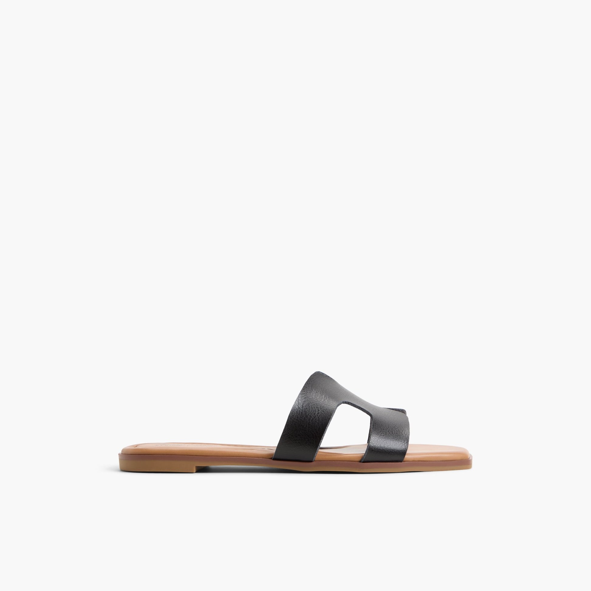 Main View of Black Payslee Slides for Womens