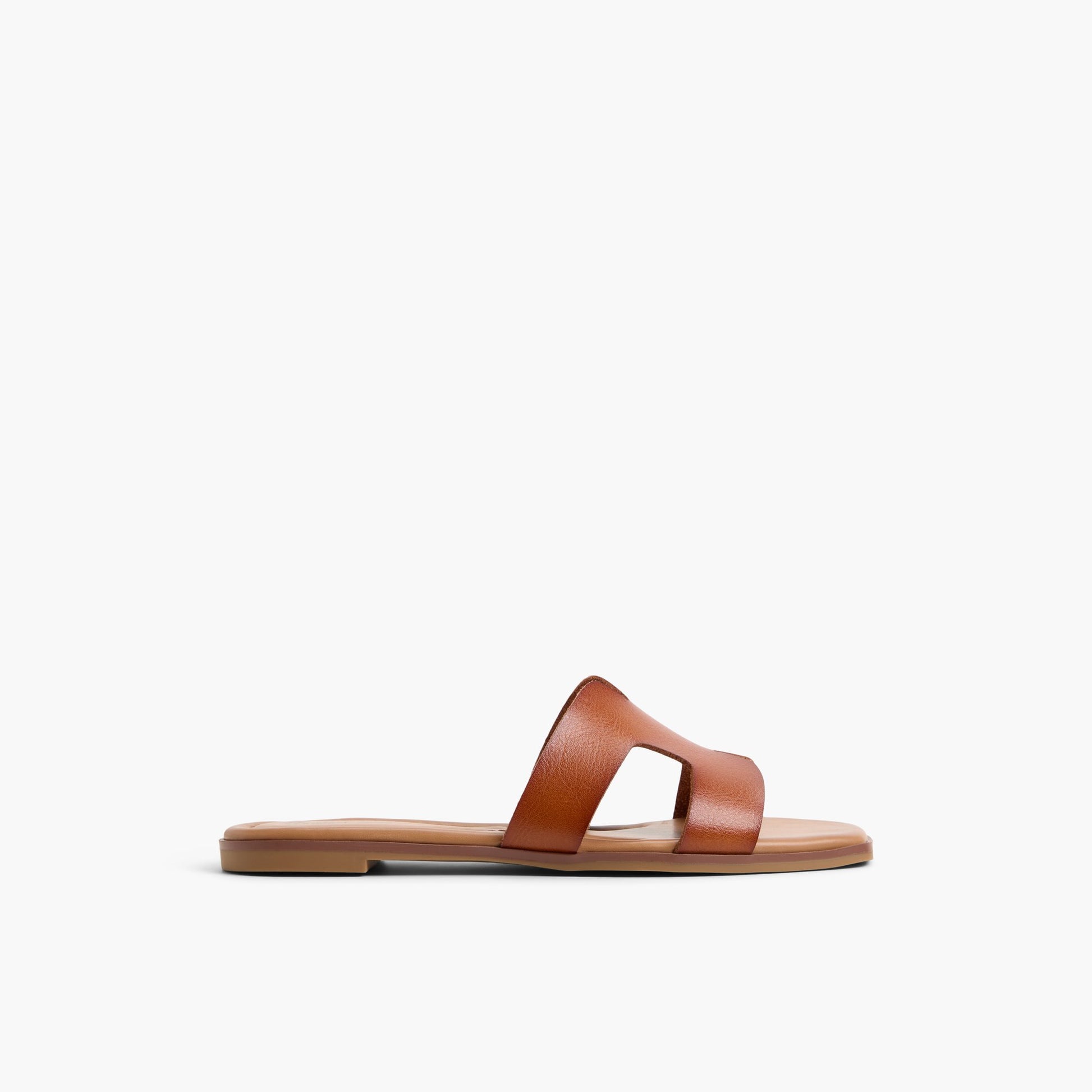 Main View of Cognac Payslee Slides for Womens