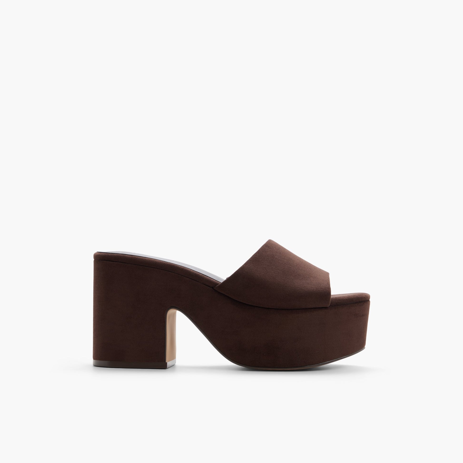 Test FR:Main View of Brun foncé Valerriaa Mules à plateforme for Femmes