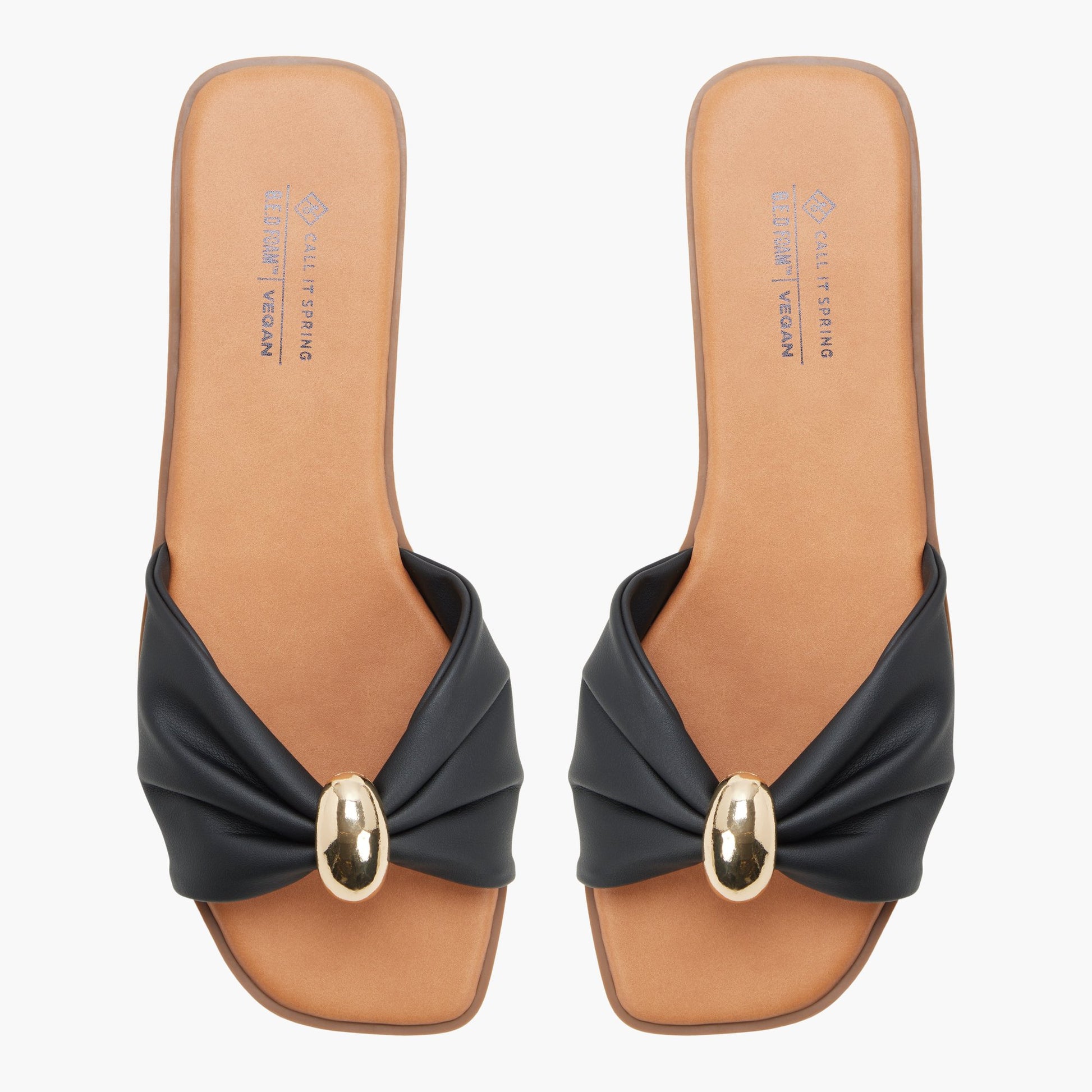 Top-down view of the Black Cammiee Slides
