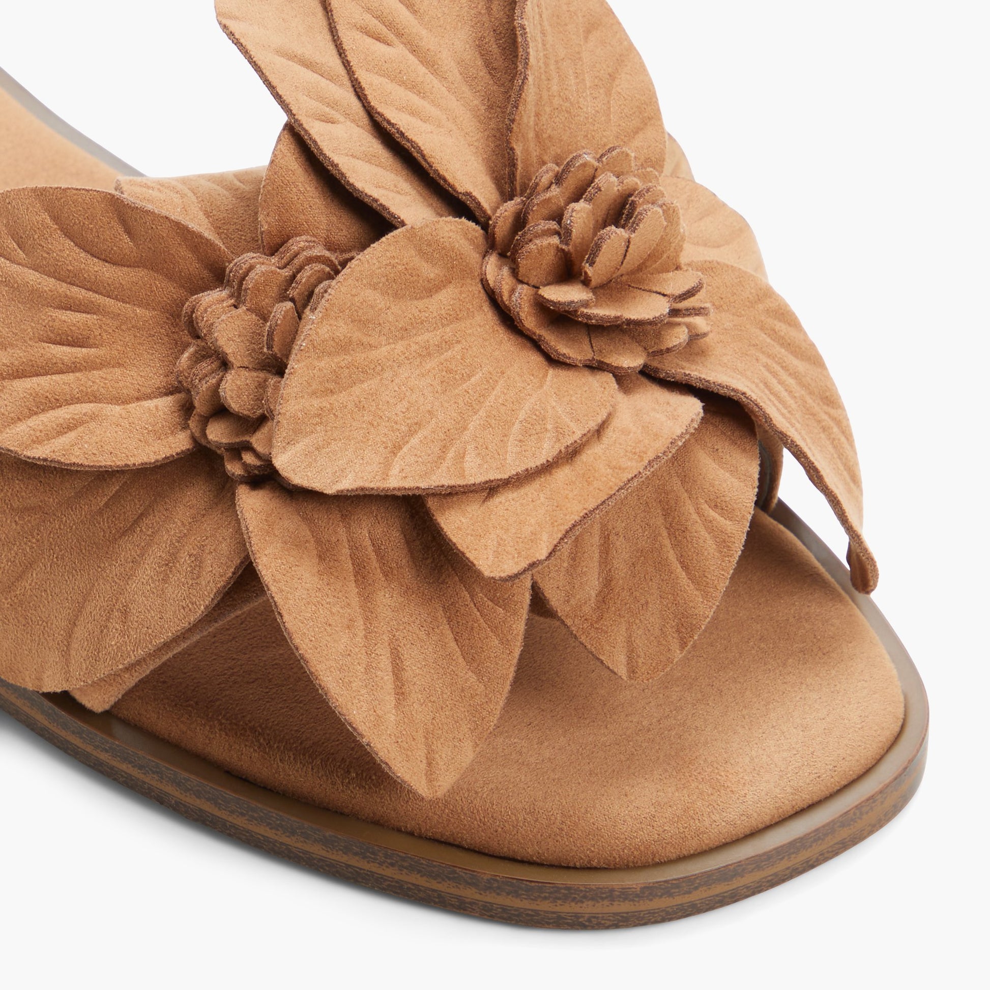 Test FR:Close-up of the Moyen beige Liliaa Claquettes