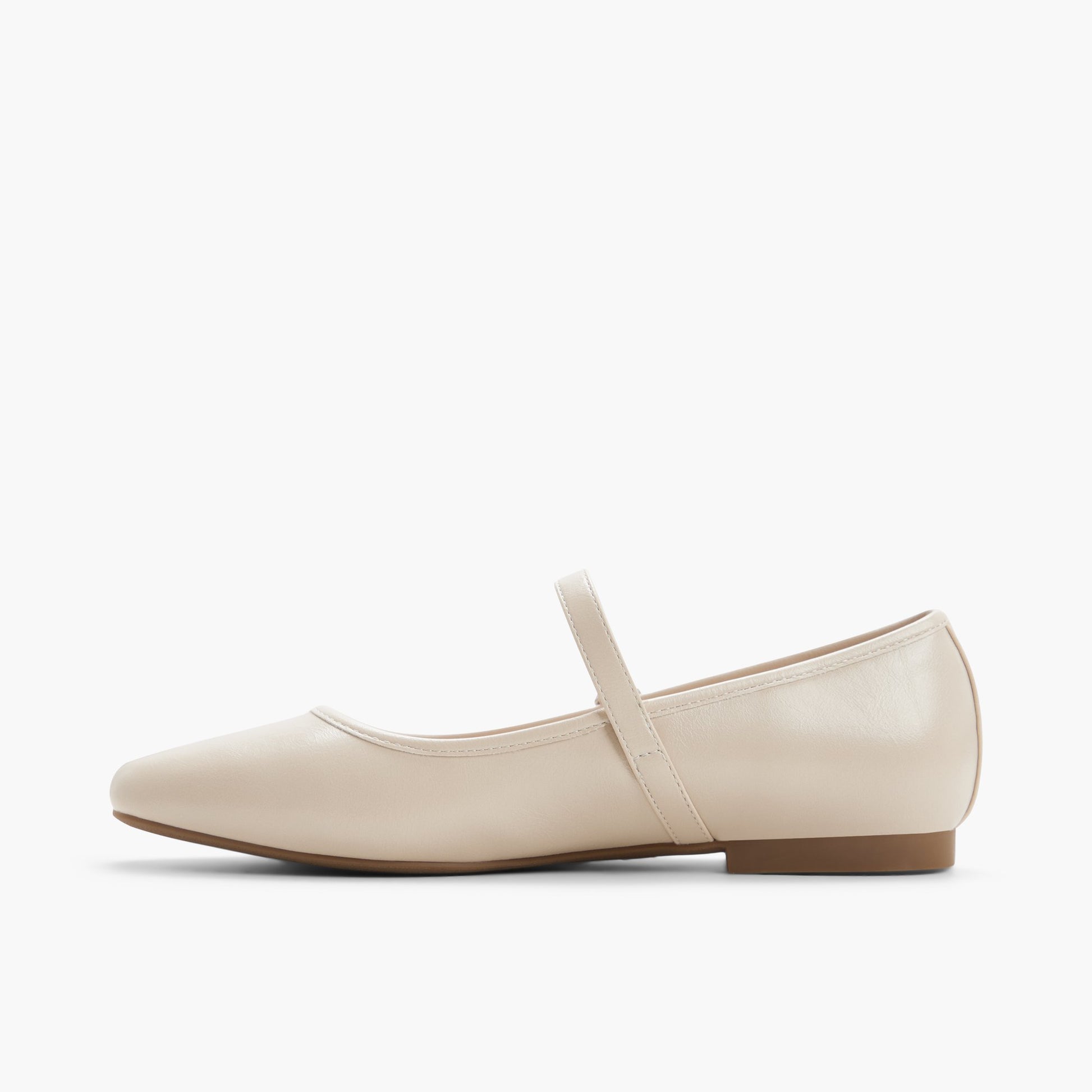 Vue latérale de Gris clair Janeyy Mary Janes