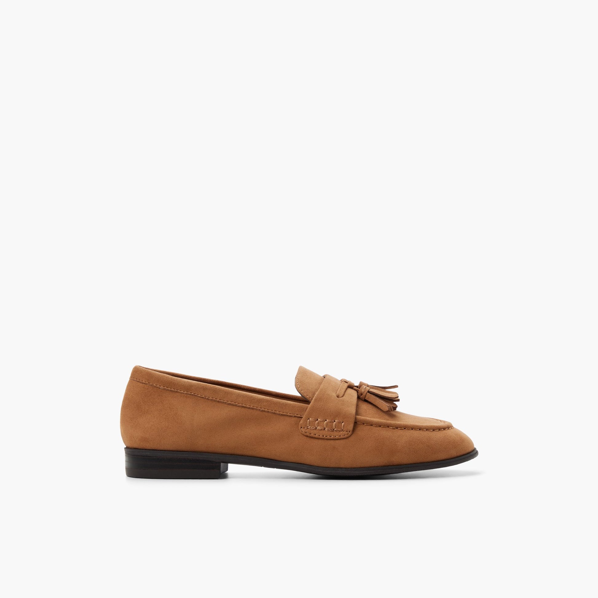 Main View of Dark beige Tibbie Loafers for Womens