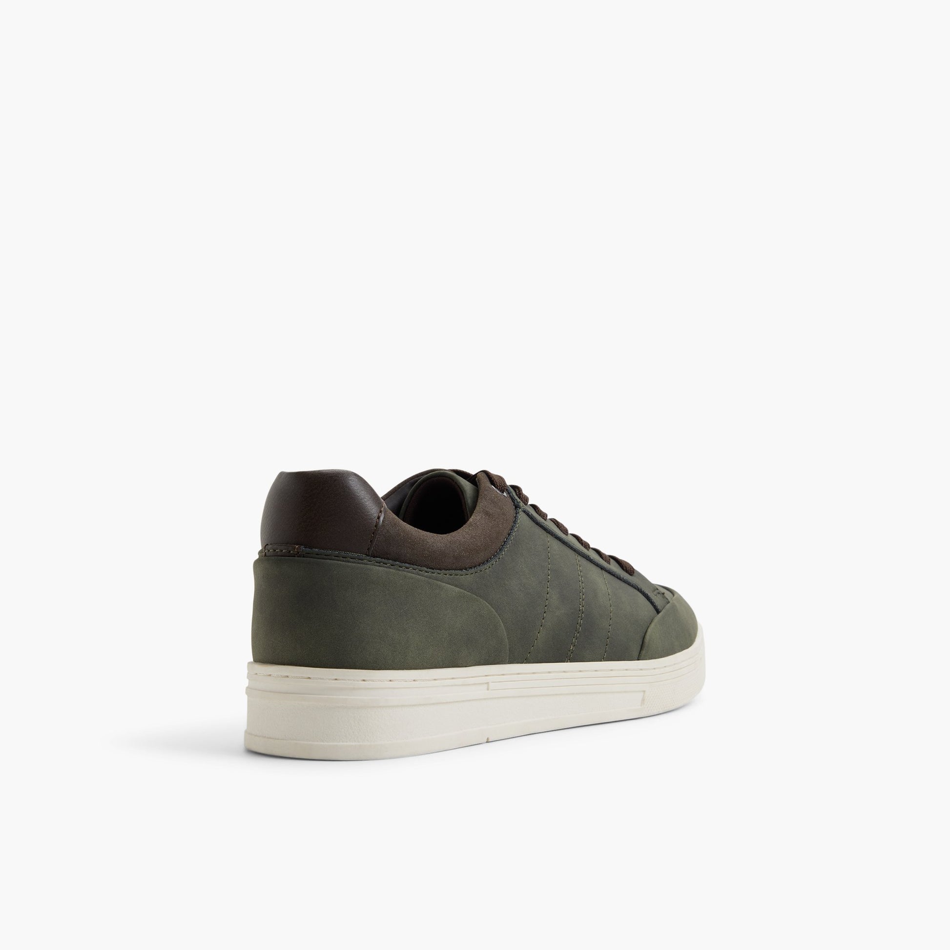 Test FR:Three-quarter angle of Khaki Dunkirk Chaussures à lacets's back side