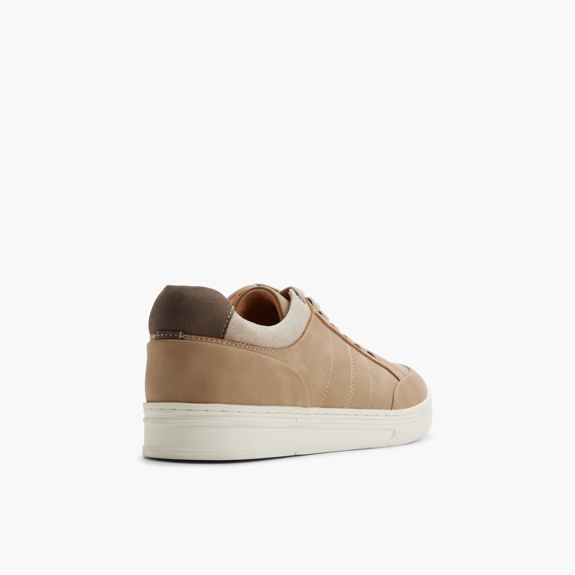 Three-quarter angle of Beige Dunkirk Lace-up Shoes's back side