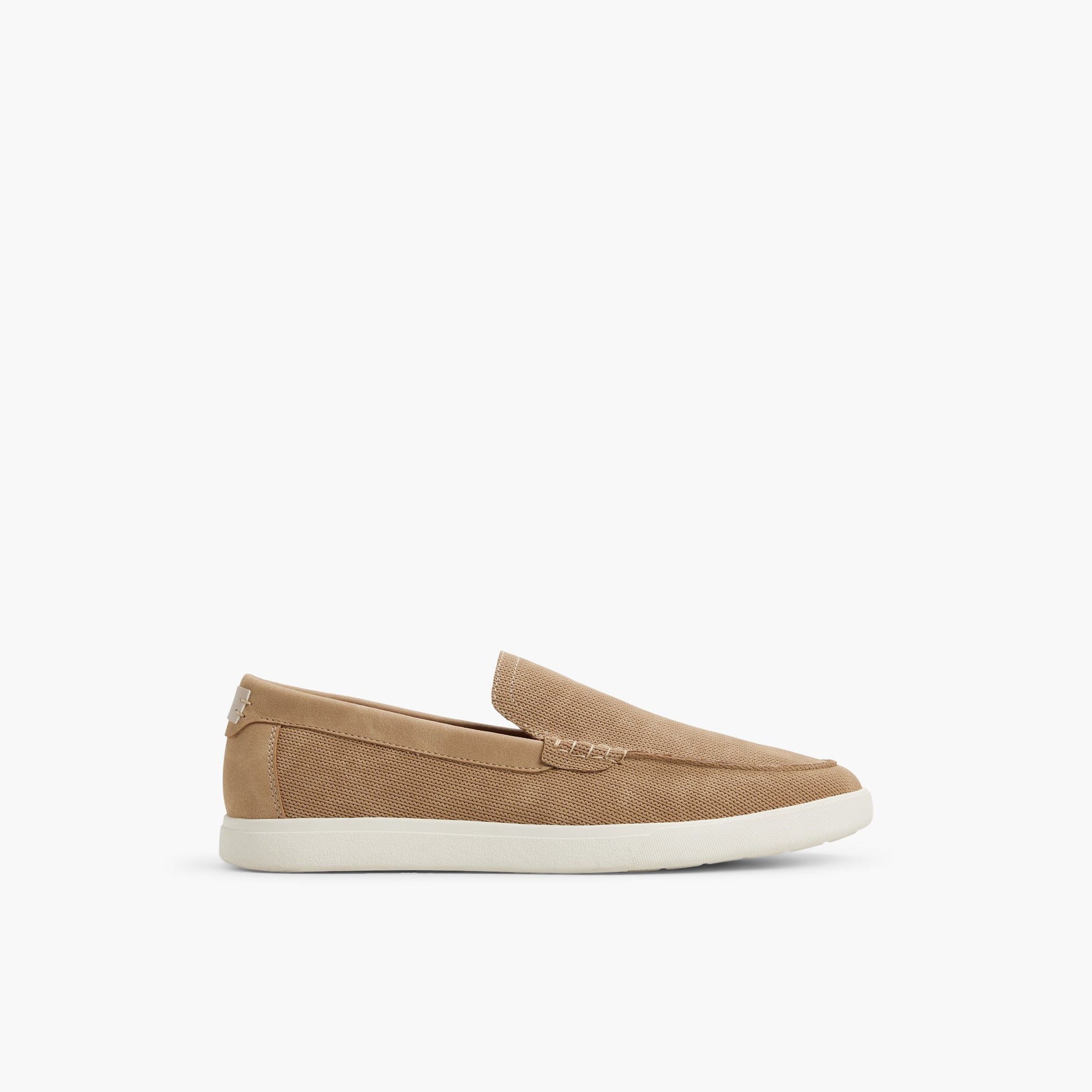 Main View of Beige Casabolt Loafers for Mens