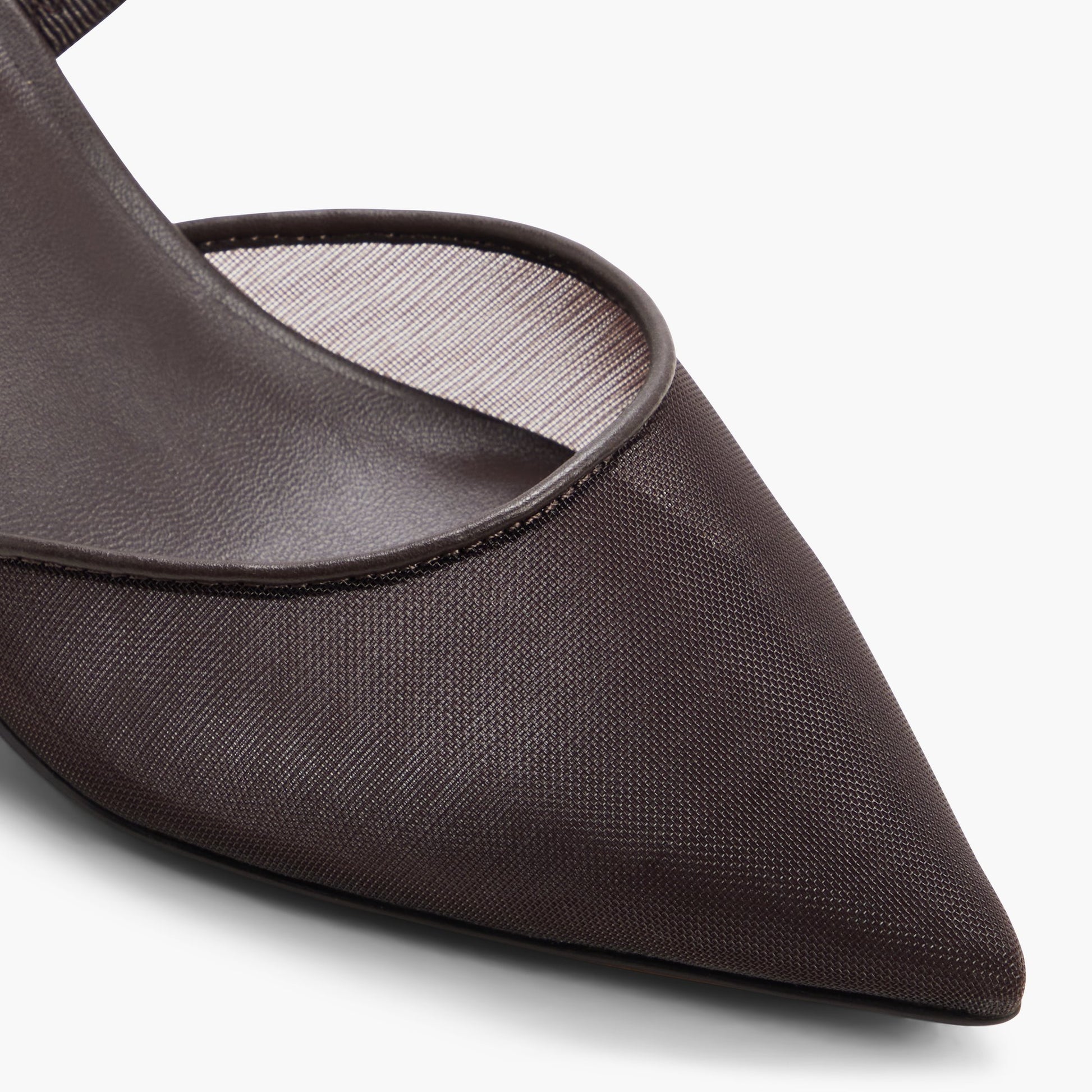 Close-up of the Other brown Zaydan Mid Heels