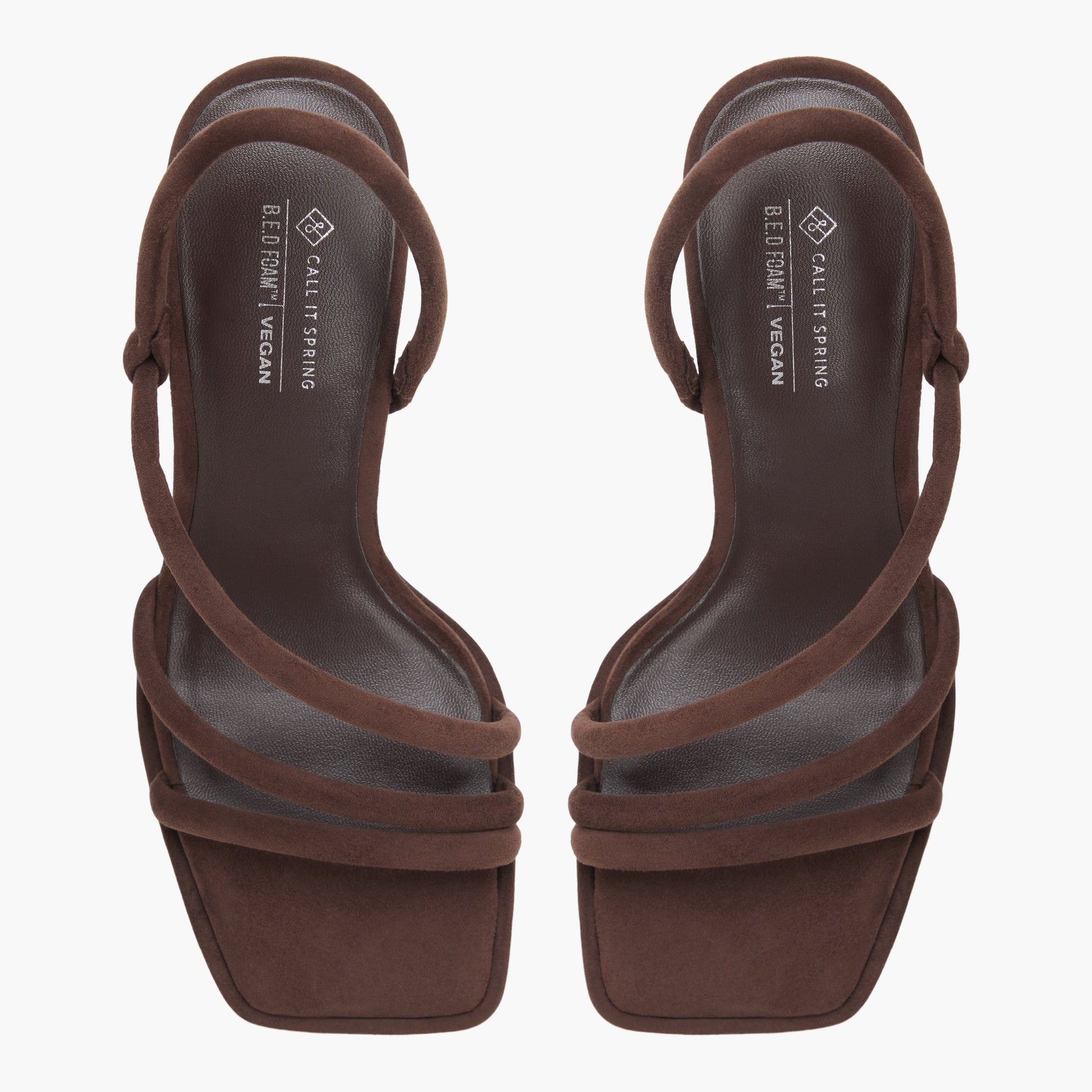 Top-down view of the Dark brown Luxe