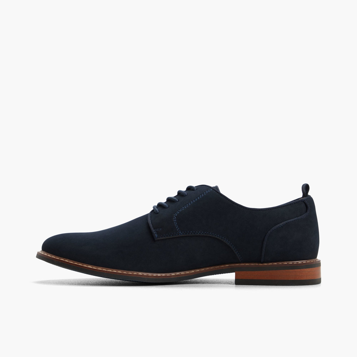 Vue latérale de Bleu marine Rampart Chaussures à lacets