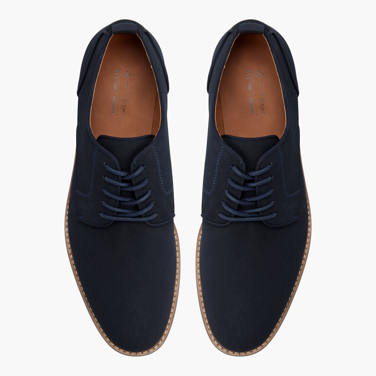 Vue de dessus de la Bleu marine Rampart Chaussures à lacets